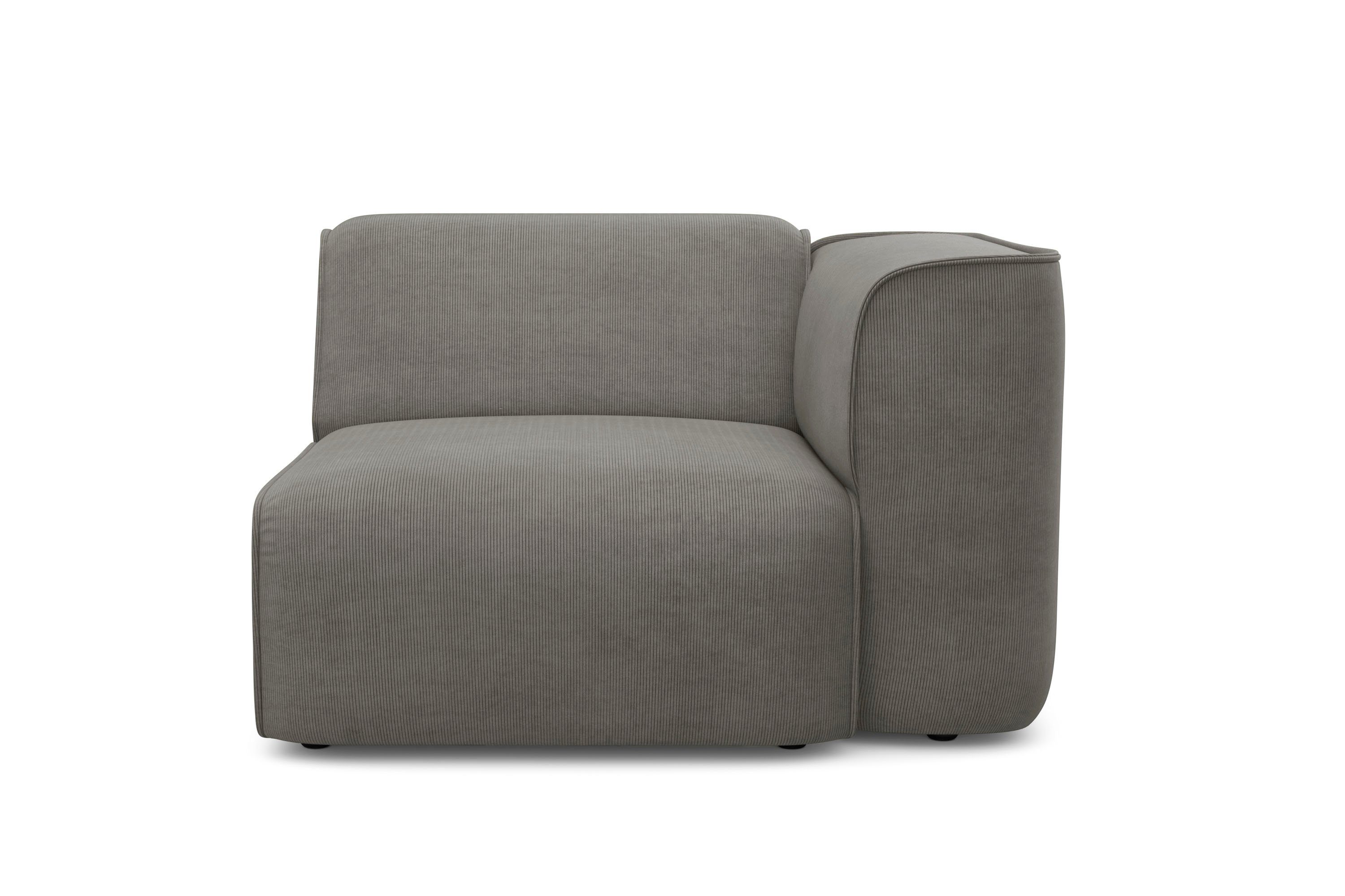 RAUM.ID Fauteuil Merid sofa-hoekelement, afmetingen B/D/H: 109/97/46 cm als module of apart te gebruiken, voor individuele samenstelling