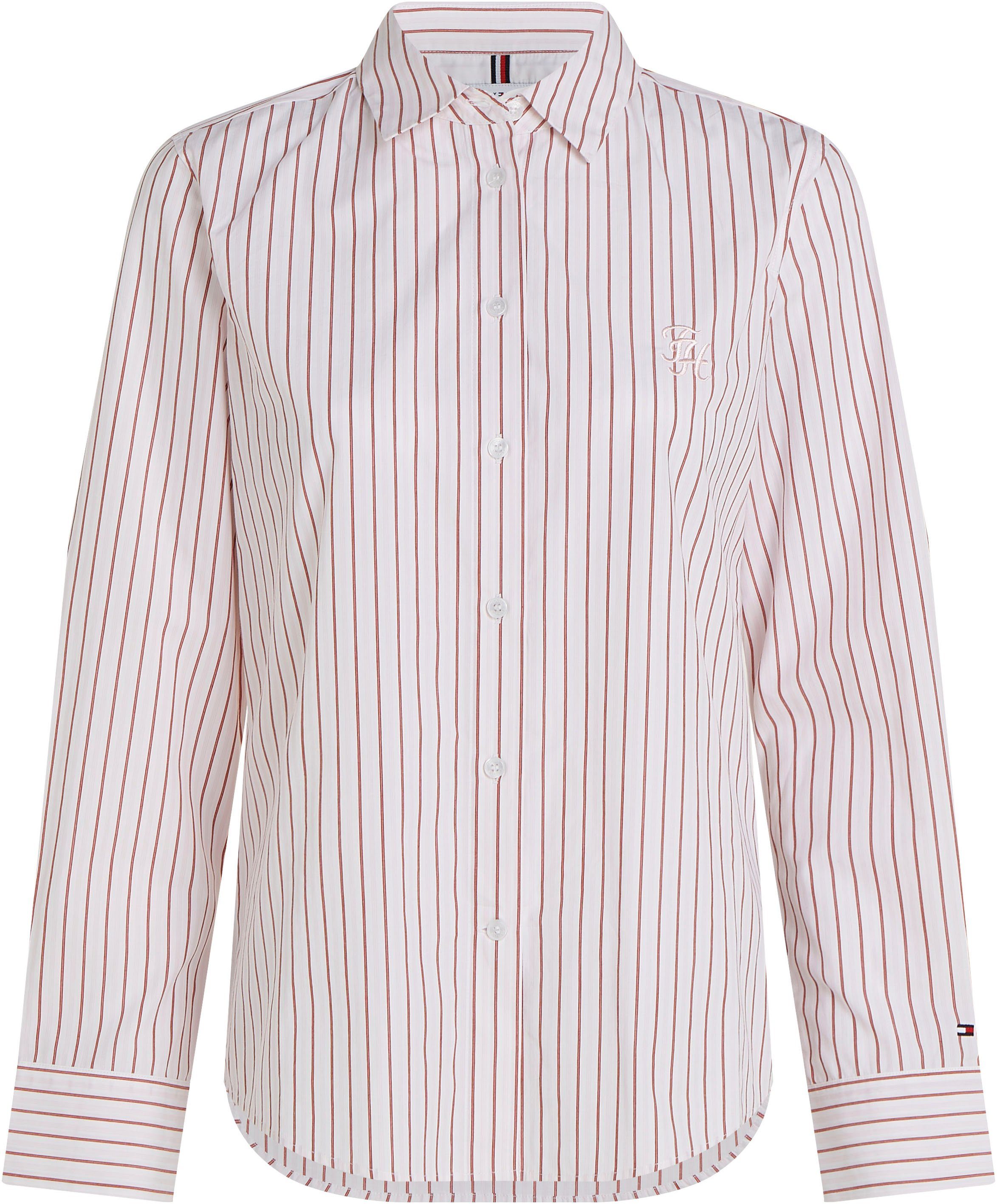 Tommy Hilfiger Overhemdblouse STRIPE REGULAR SHIRT