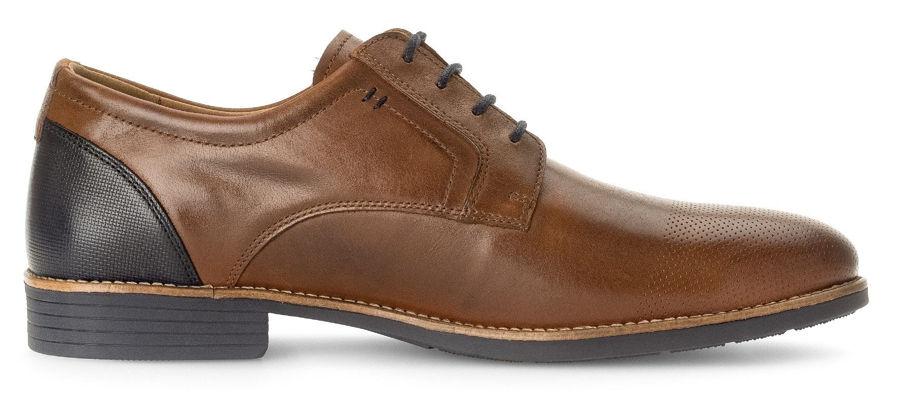 Pius Gabor Veterschoenen , blokhak, feest schoen, business schoen g-breedte (=breed)