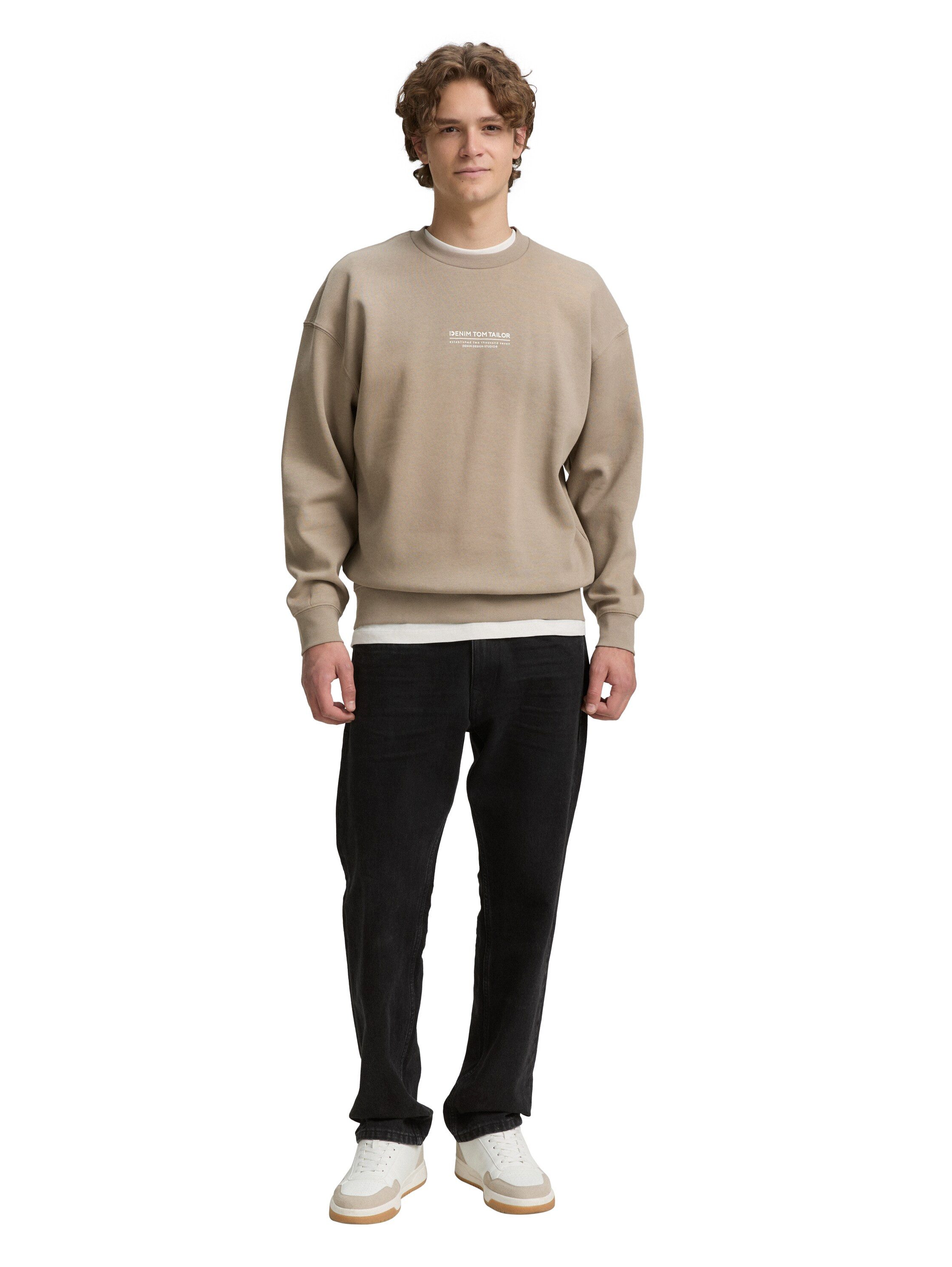 Tom Tailor Denim Sweatshirt met logoprint