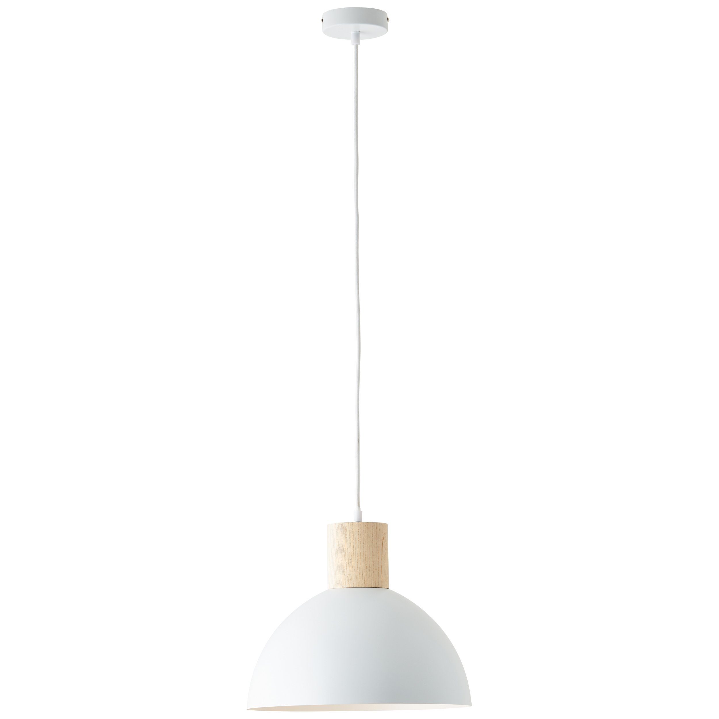 Brilliant Leuchten Hanglamp Daintree Hanglamp, E27, metaal/hout