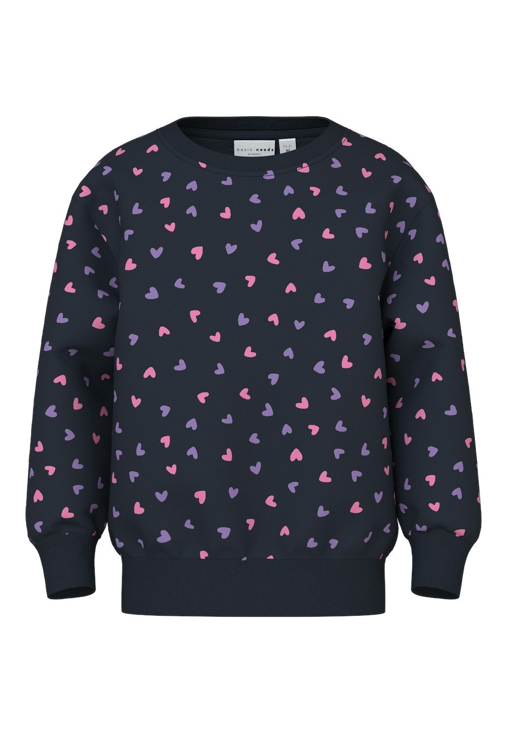 Name It Sweatshirt NMFDAVINA LS SWEAT FLEECE BRU NOOS