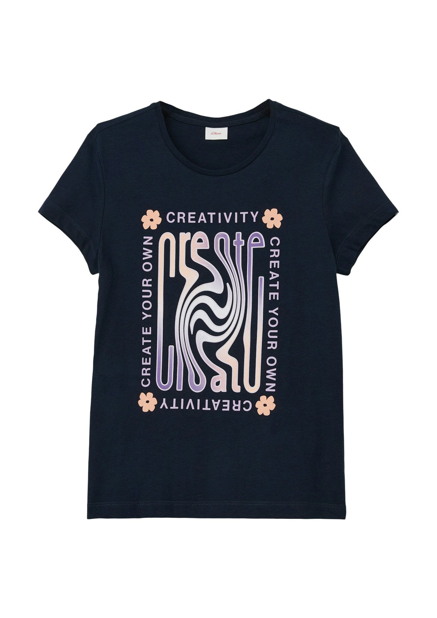 S.Oliver RED LABEL Junior T-shirt met grote frontprint