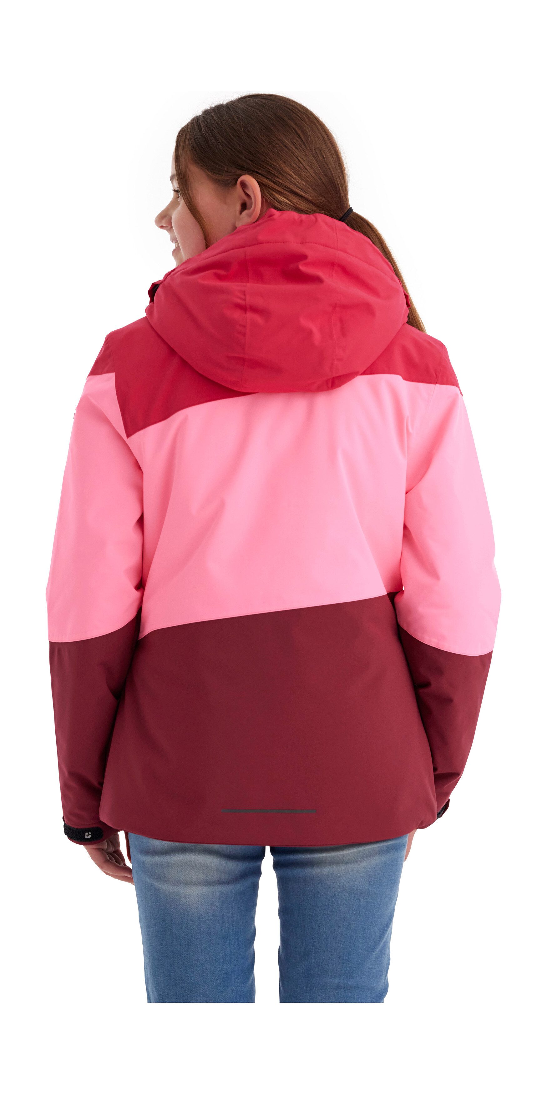 Killtec Outdoorjack KOW 170 GRLS JCKT Functionele jack met capuchon en sneeuwvang, waterdicht
