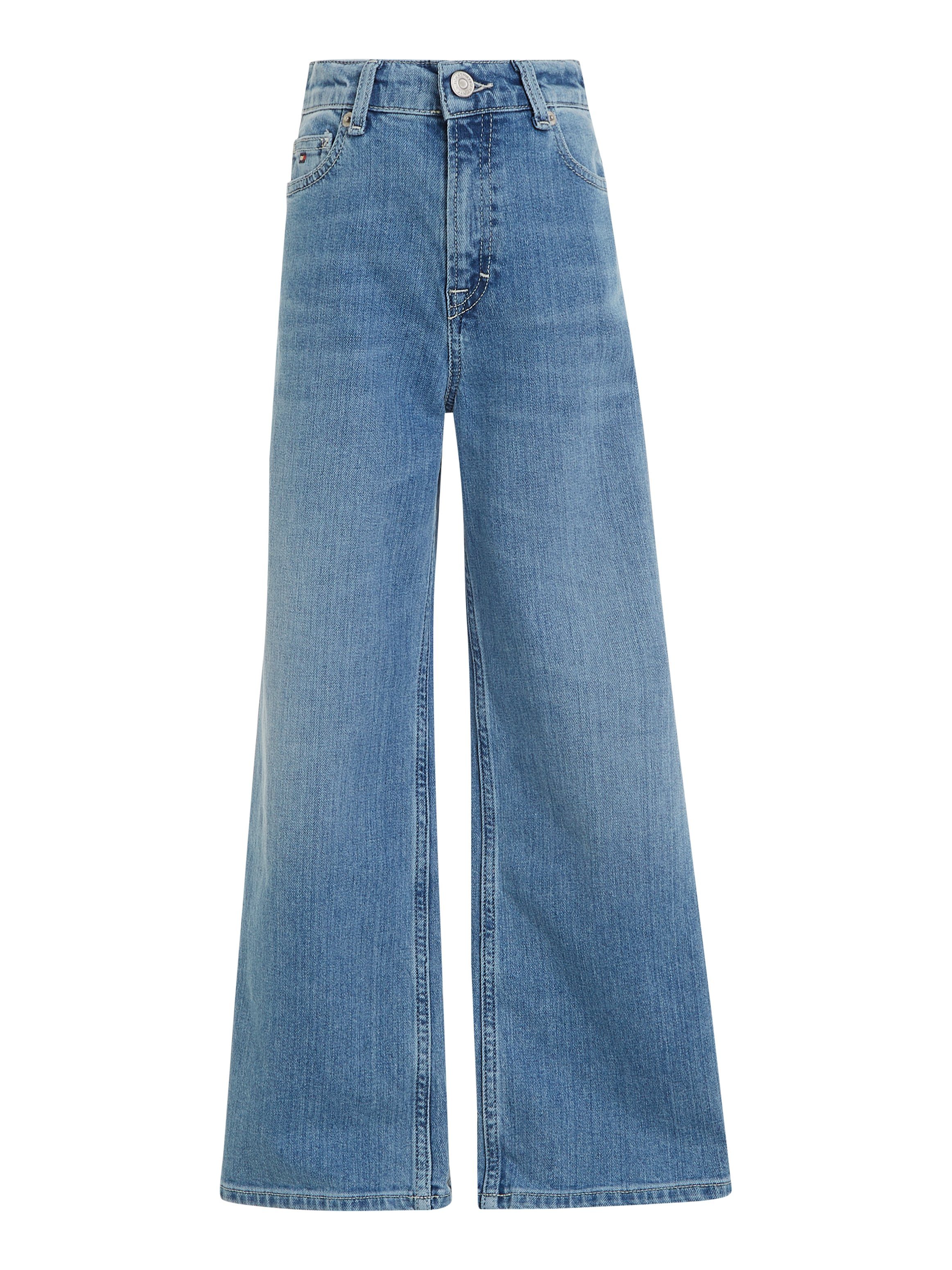 Tommy Hilfiger Wijde jeans MABEL MID WASH in 5-pocketsstijl
