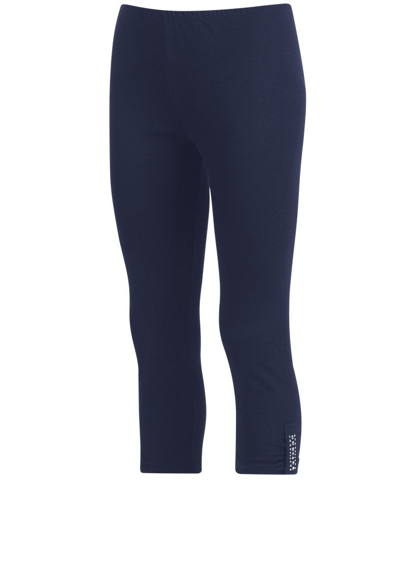 Trigema Legging TRIGEMA legging 7/8 met kristallen (1-delig)
