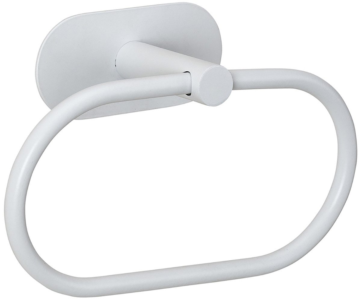 WENKO Handdoekring Turbo-Loc® model Orea van edelstaal, bevestigen zonder boren
