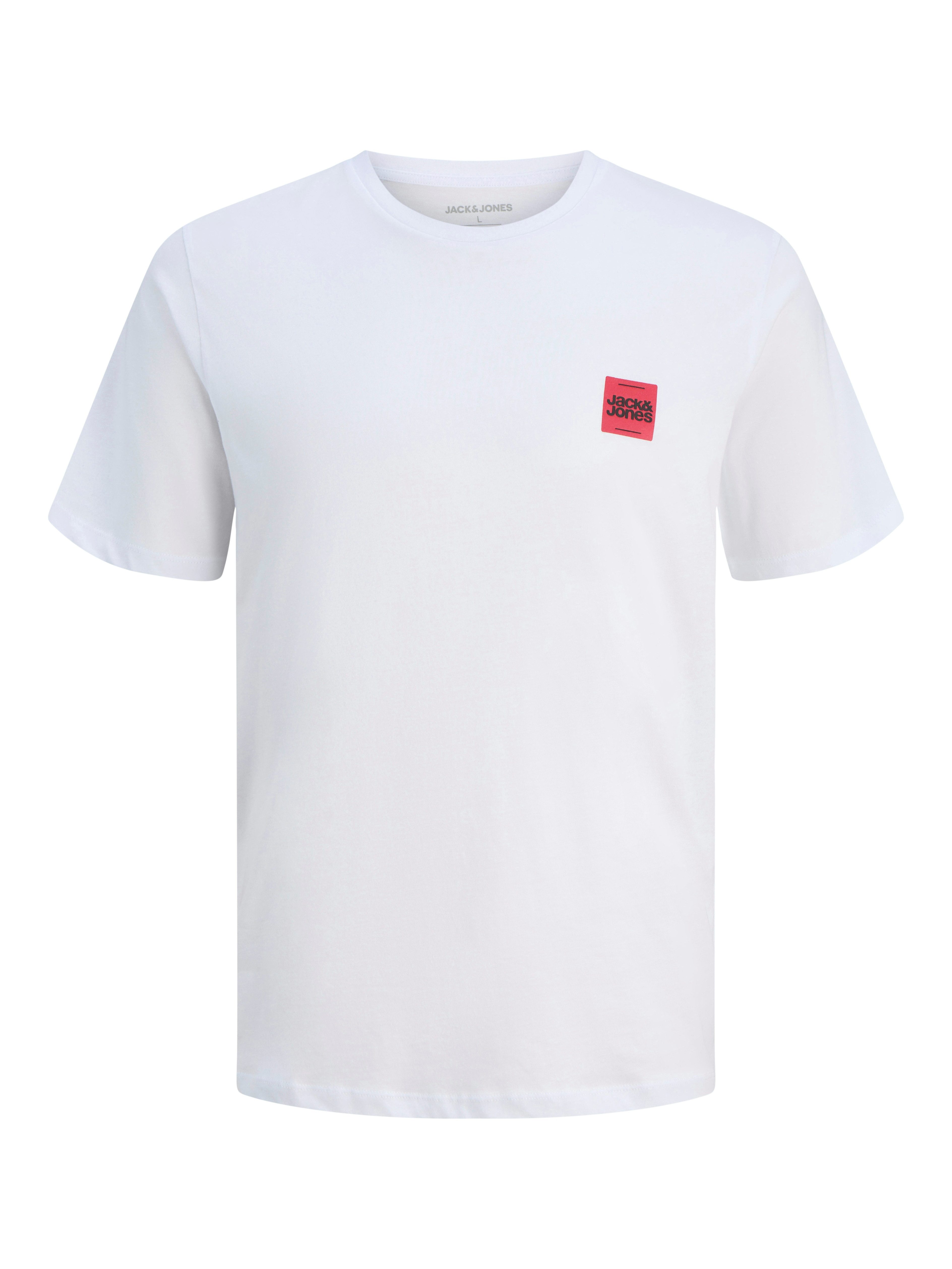 Jack & Jones Shirt met korte mouwen JJBRANDY TEE SS CREW NECK 4PK MP (set, 3-delig)