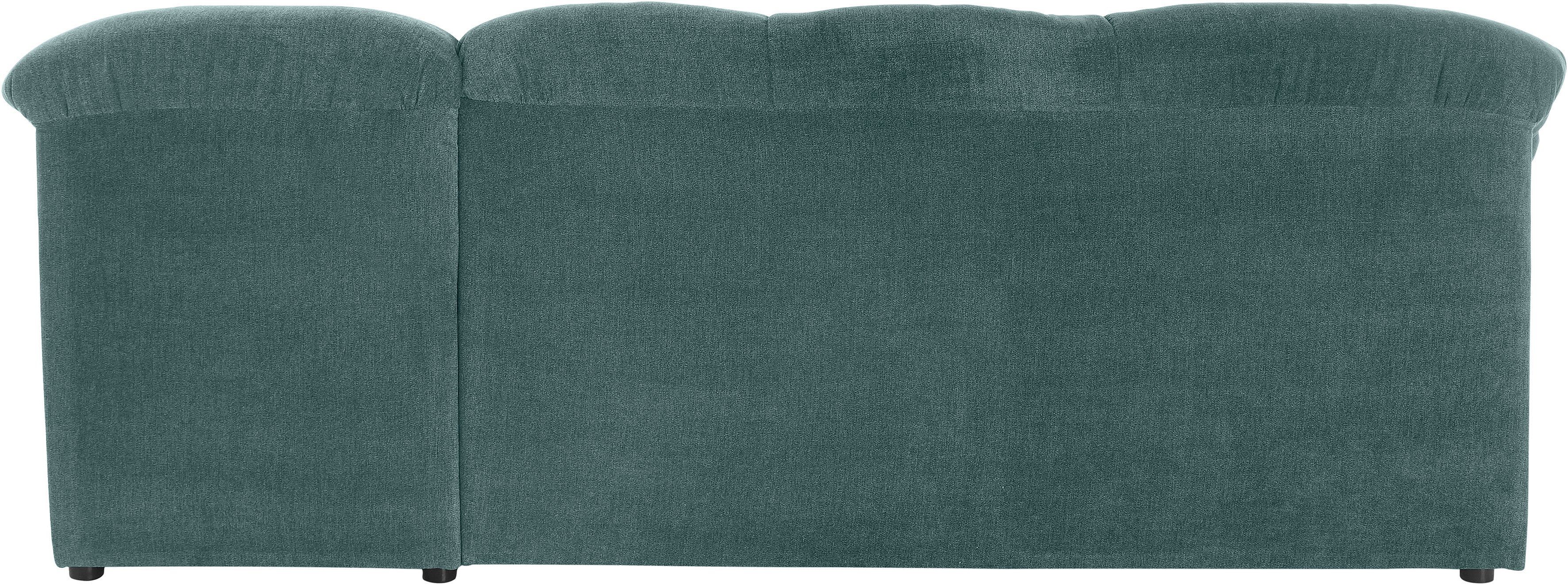 DOMO collection Hoekbank Pegnitz, elegante rugstiksels, comfortabel, L-vorm