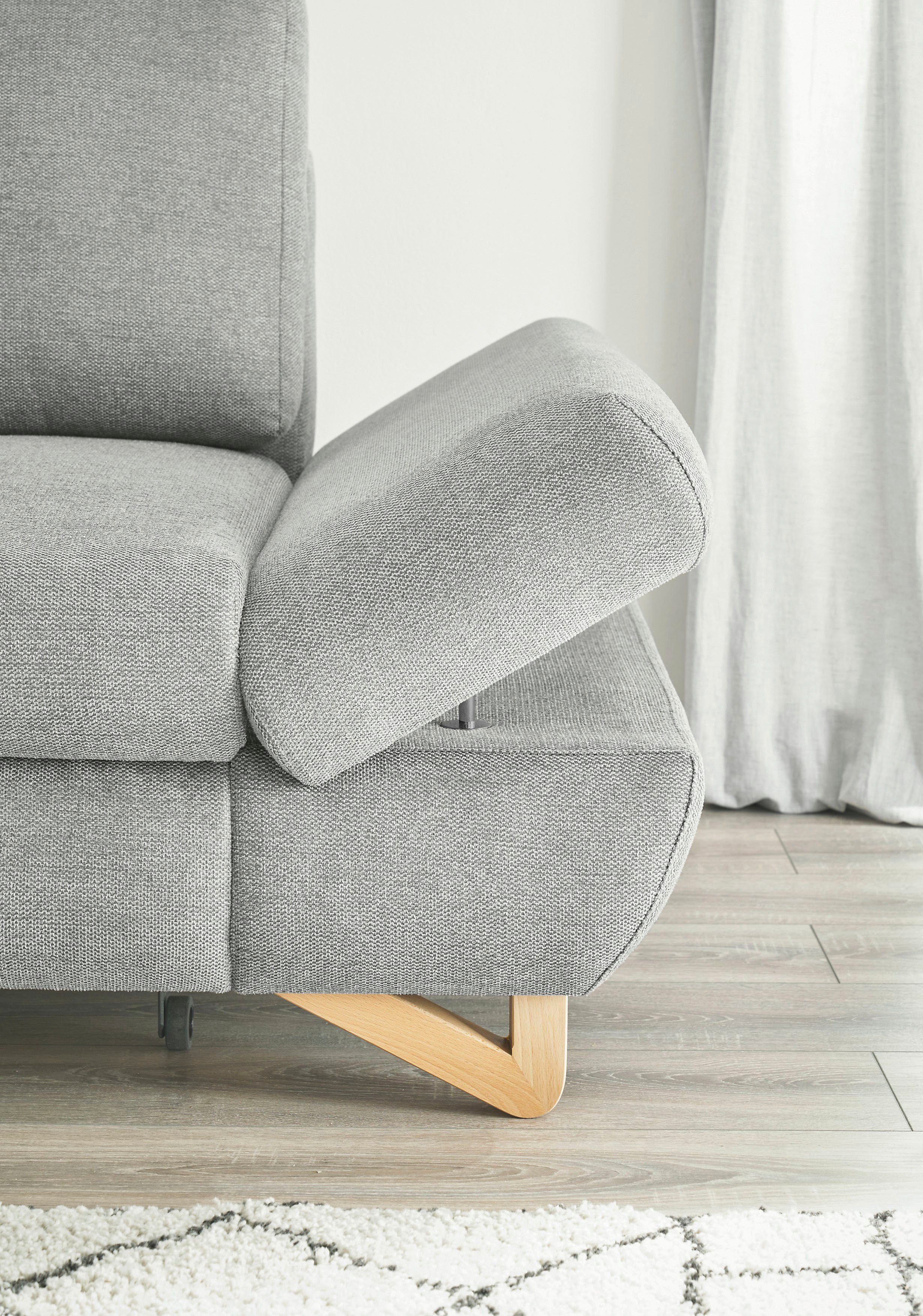 INOSIGN Slaapbank City/Giron comfortabele slaapbank (ligoppervlak 245 x 138 cm) en bedlade