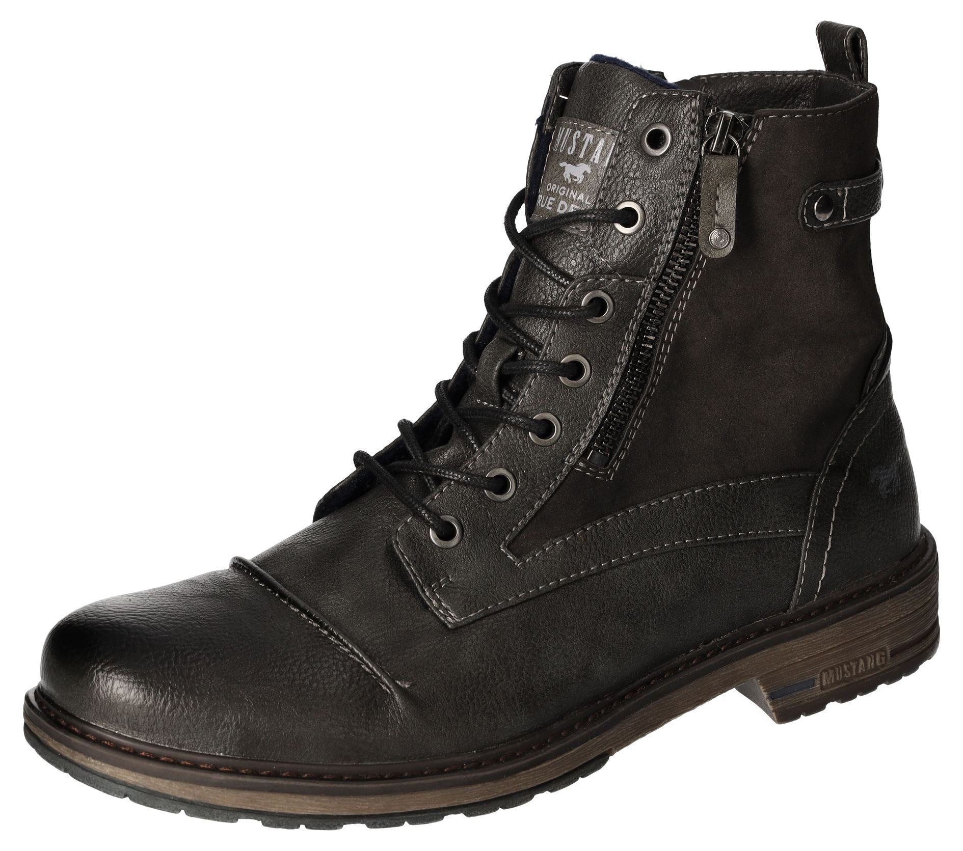 Mustang Shoes Veterschoenen Herfst schoen, veterschoen met praktische aantrekloop