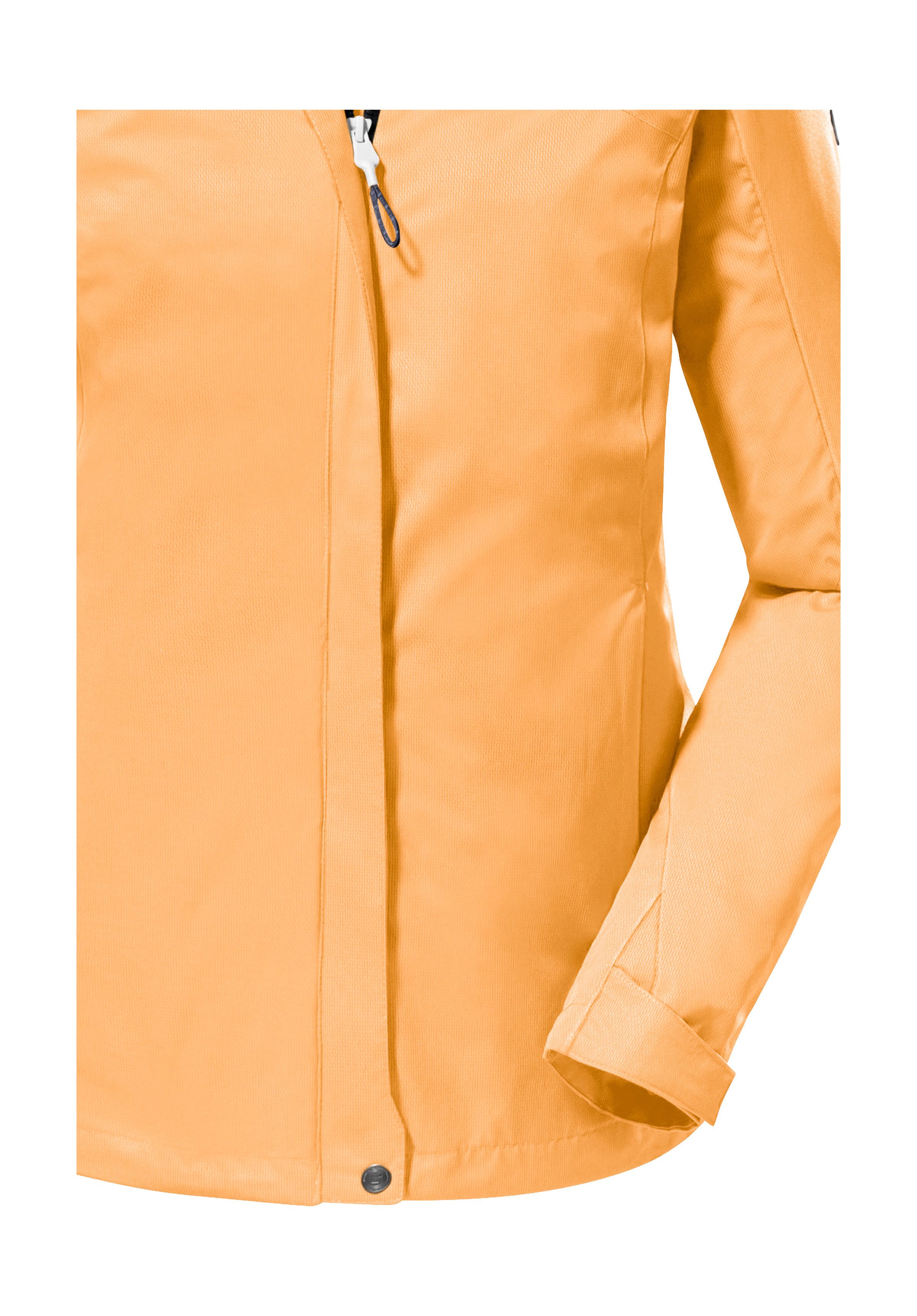 Killtec Outdoorjack KOS 133 WMN JCKT Water- en winddichte damesjack met afneembare capuchon, PFAS-vrij