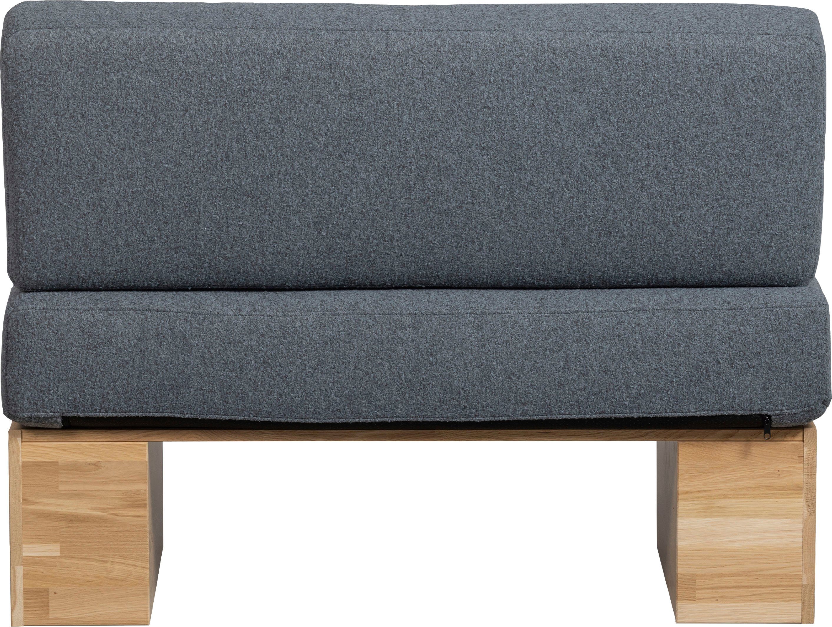 WOOOD Eetbank Dine Bank, met comfortabele zitkussens, breedte 200 cm