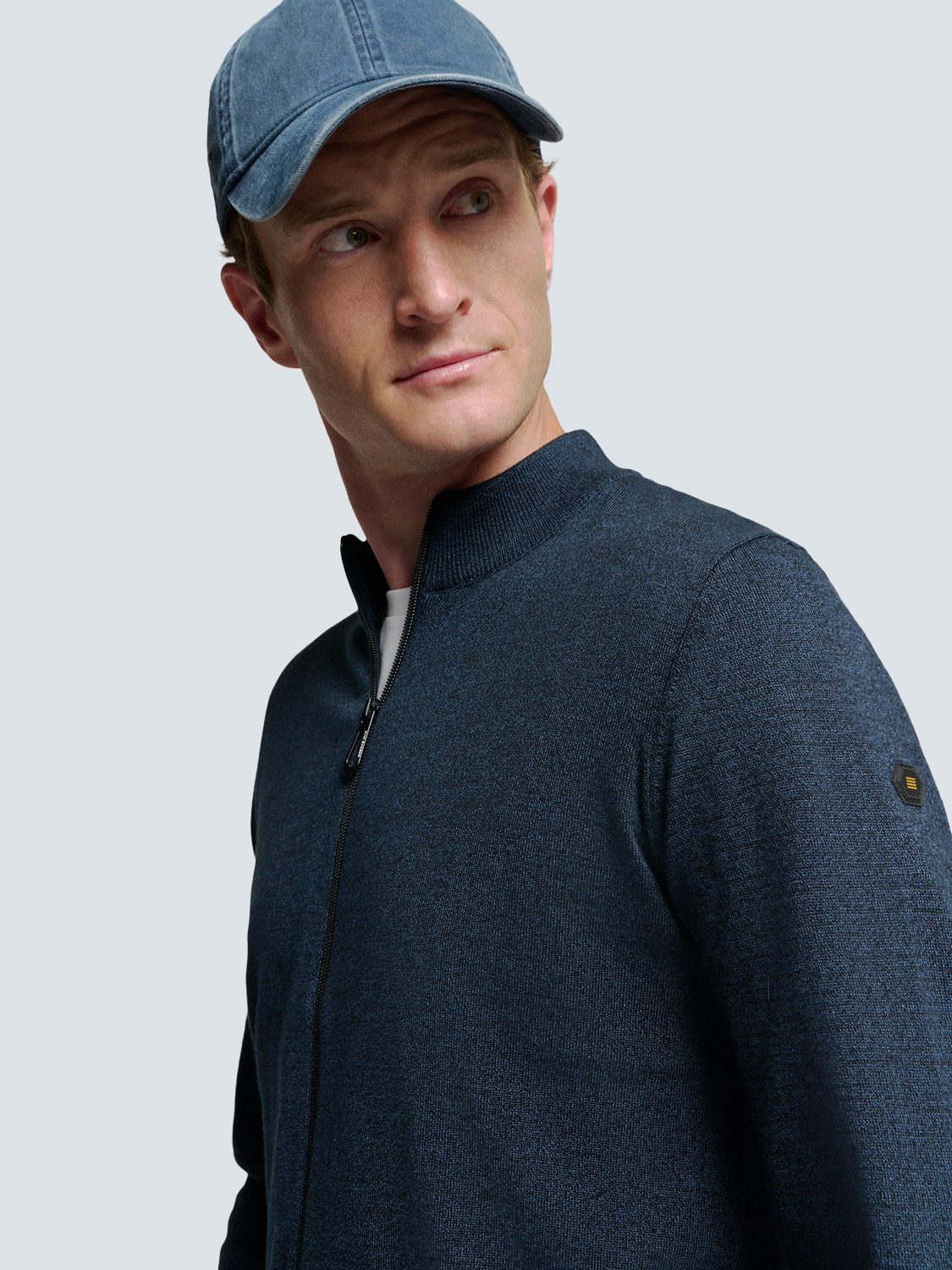 NO EXCESS Cardigan in unikleur