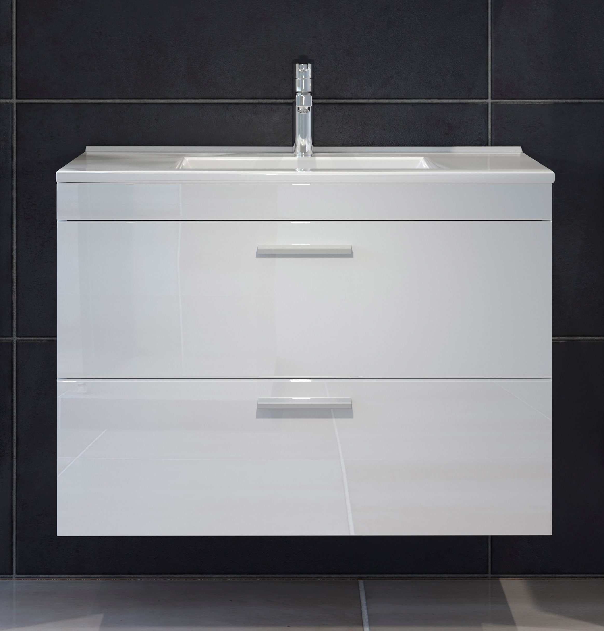 welltime Badmeubelset Dormoletto Badkamermeubelset, badkamer-set (2 stuks)
