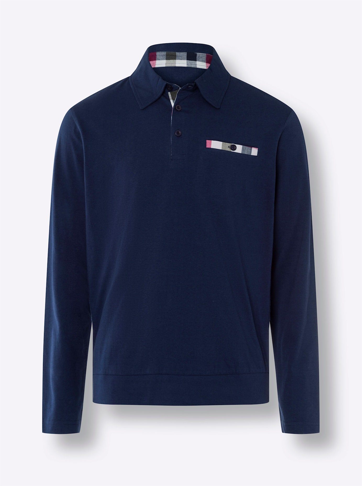 Classic Poloshirt met lange mouwen (1-delig)