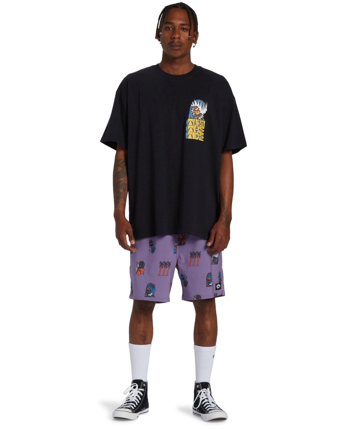 Billabong Boardshort DJ Javier Turn The Tide Layback 17"