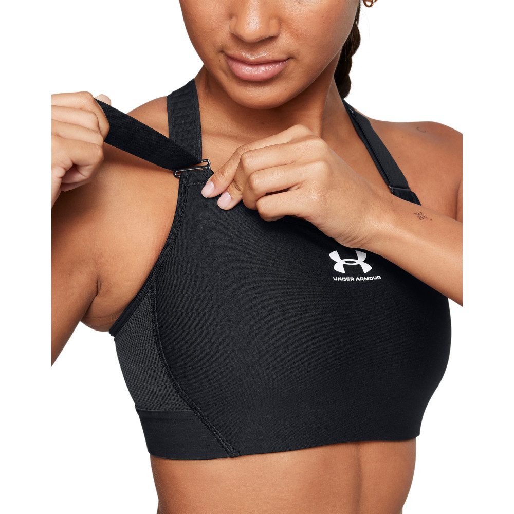 Under Armour® Sport-bh HeatGear® Perfect voor de warme dagen. Houdt je koel en droog.