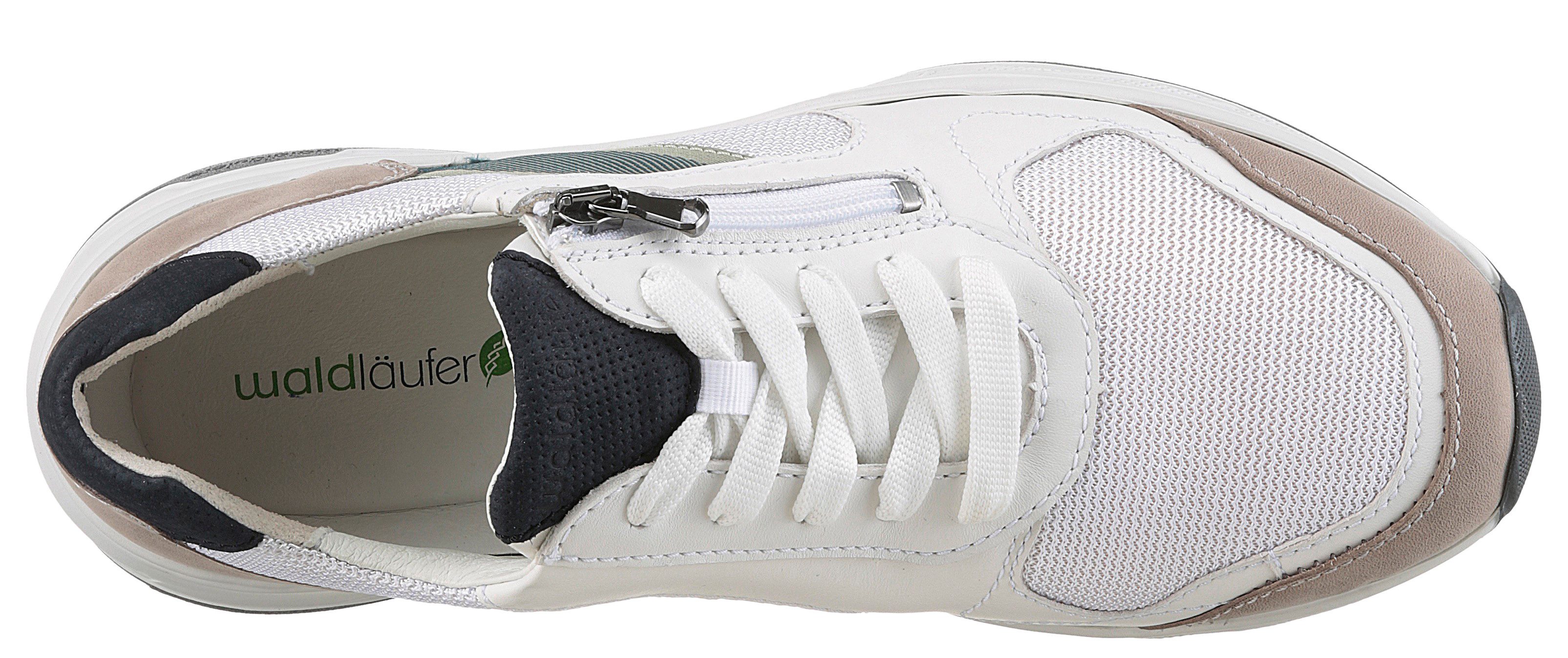 Waldläufer Sneakers H-TOM , veterschoen, halfschoen, vrijetijdssneaker in comfortwijdte h