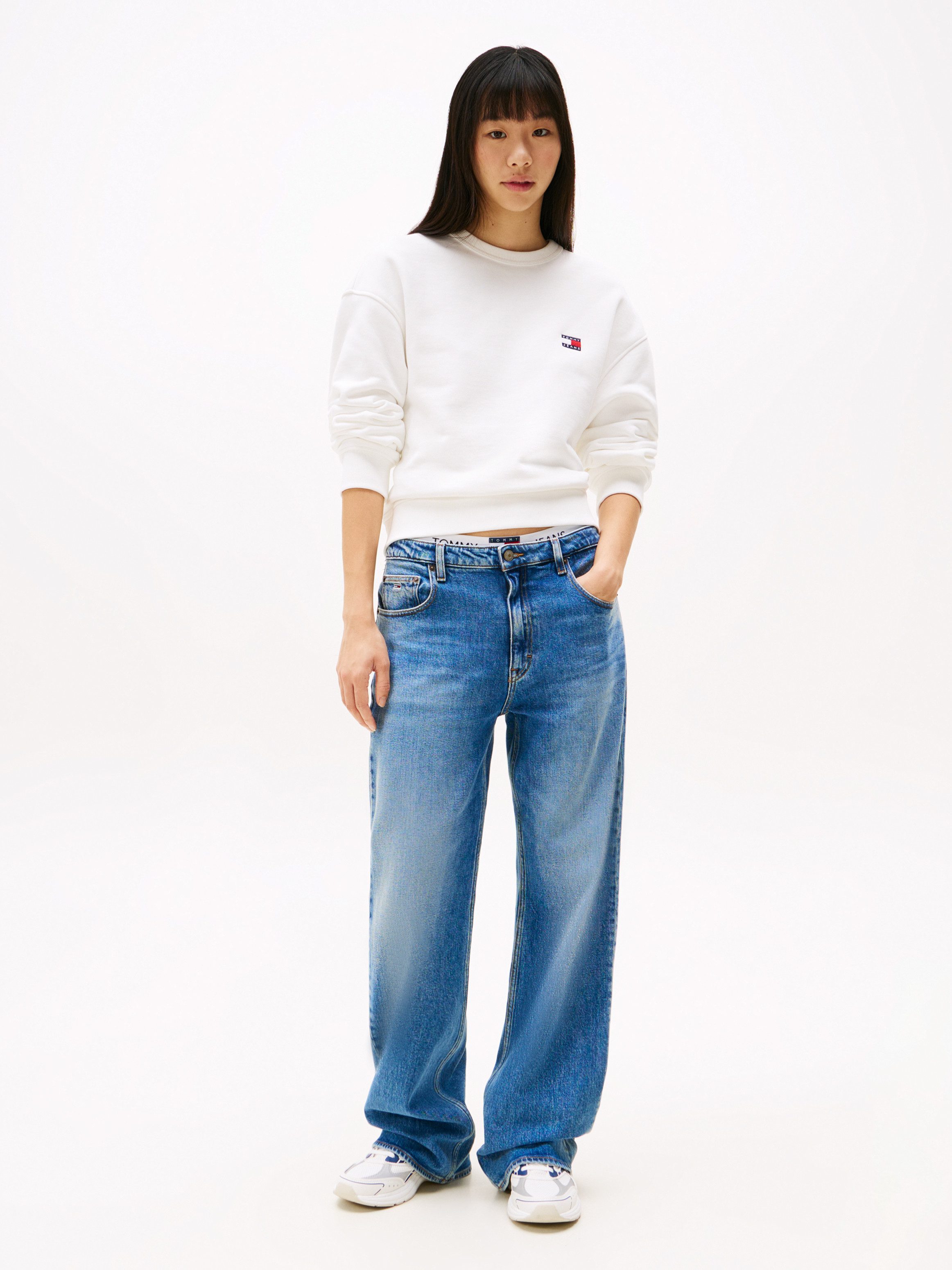 TOMMY JEANS Sweatshirt TJW BXY BADGE CREW