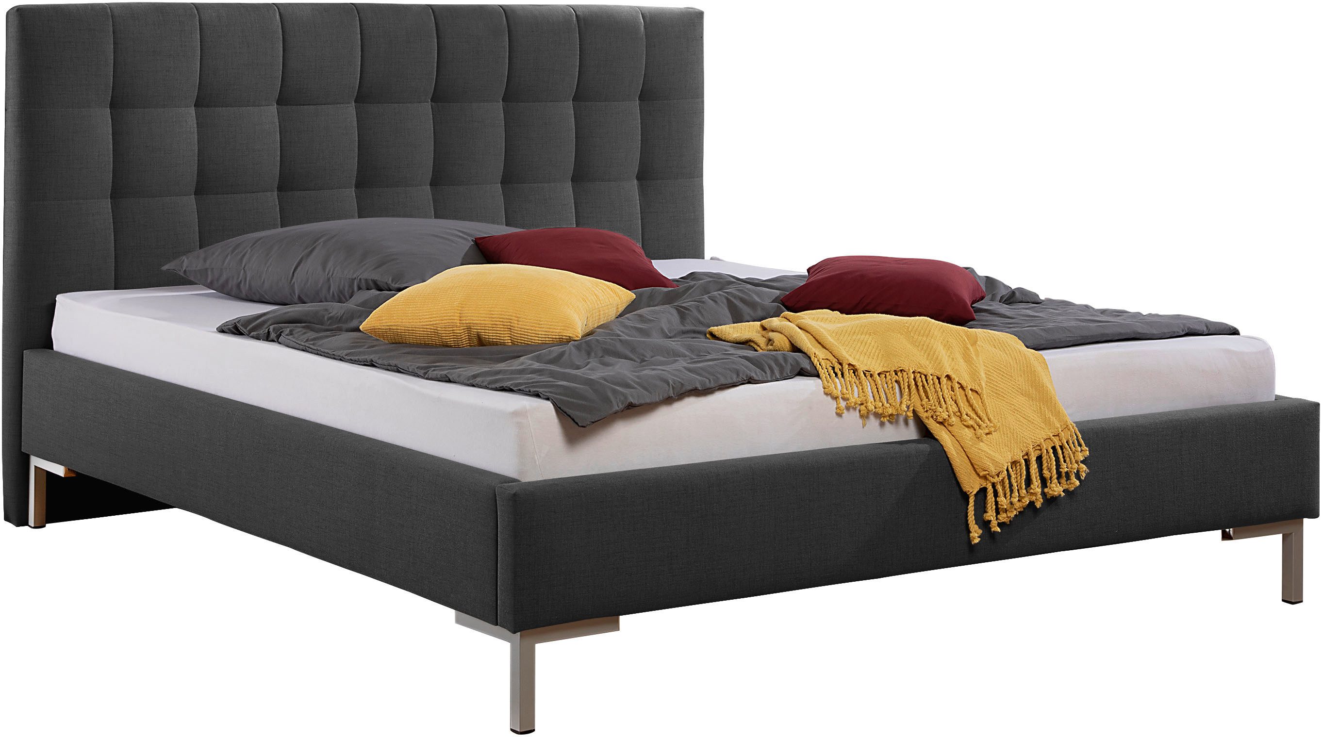 Maintal Gestoffeerd bed Zijkanten van het bed zelf te monteren, zonder bedkist