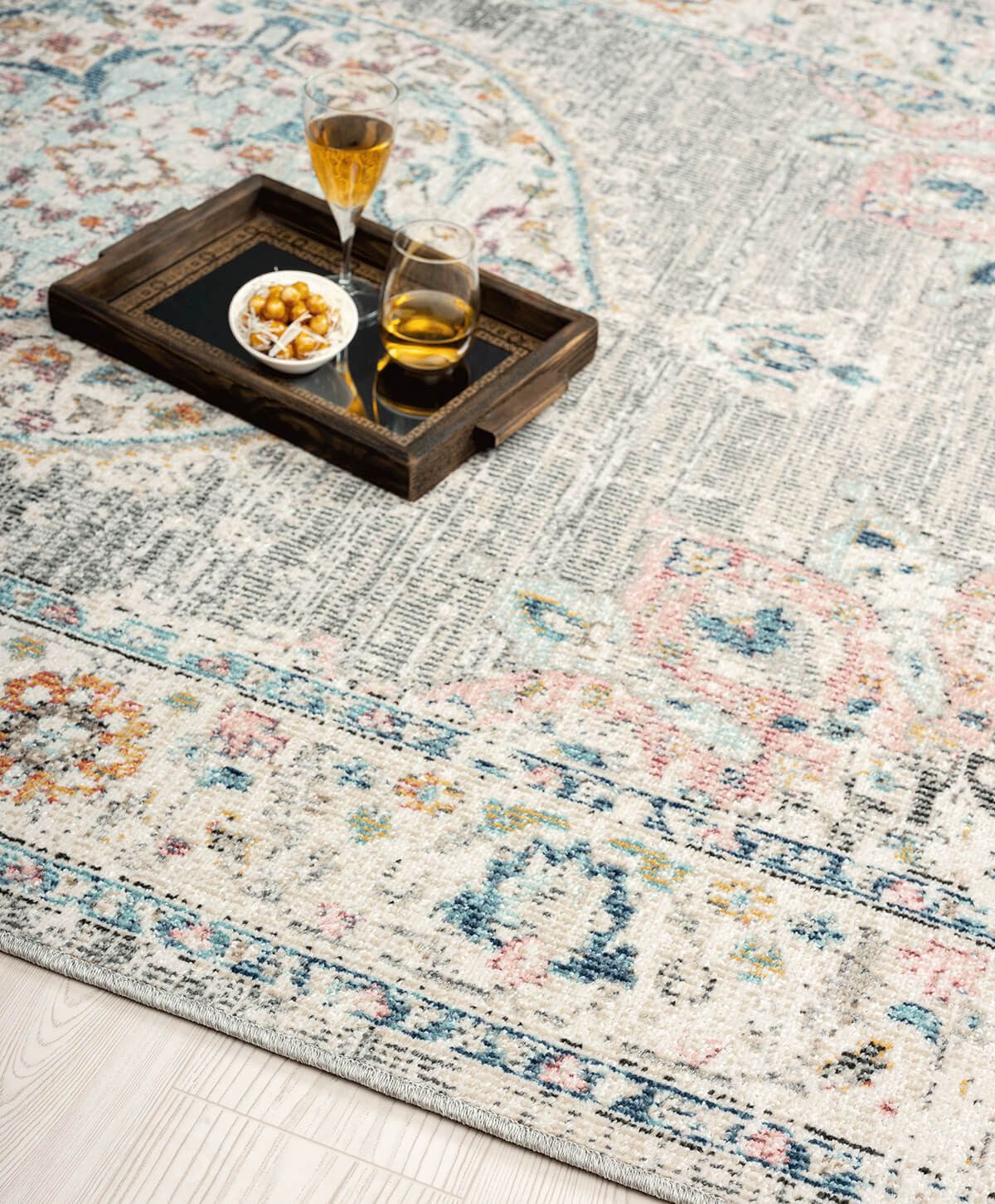 The carpet Vloerkleed Palma Buiten moderne robuuste in- en outdoor tapijt