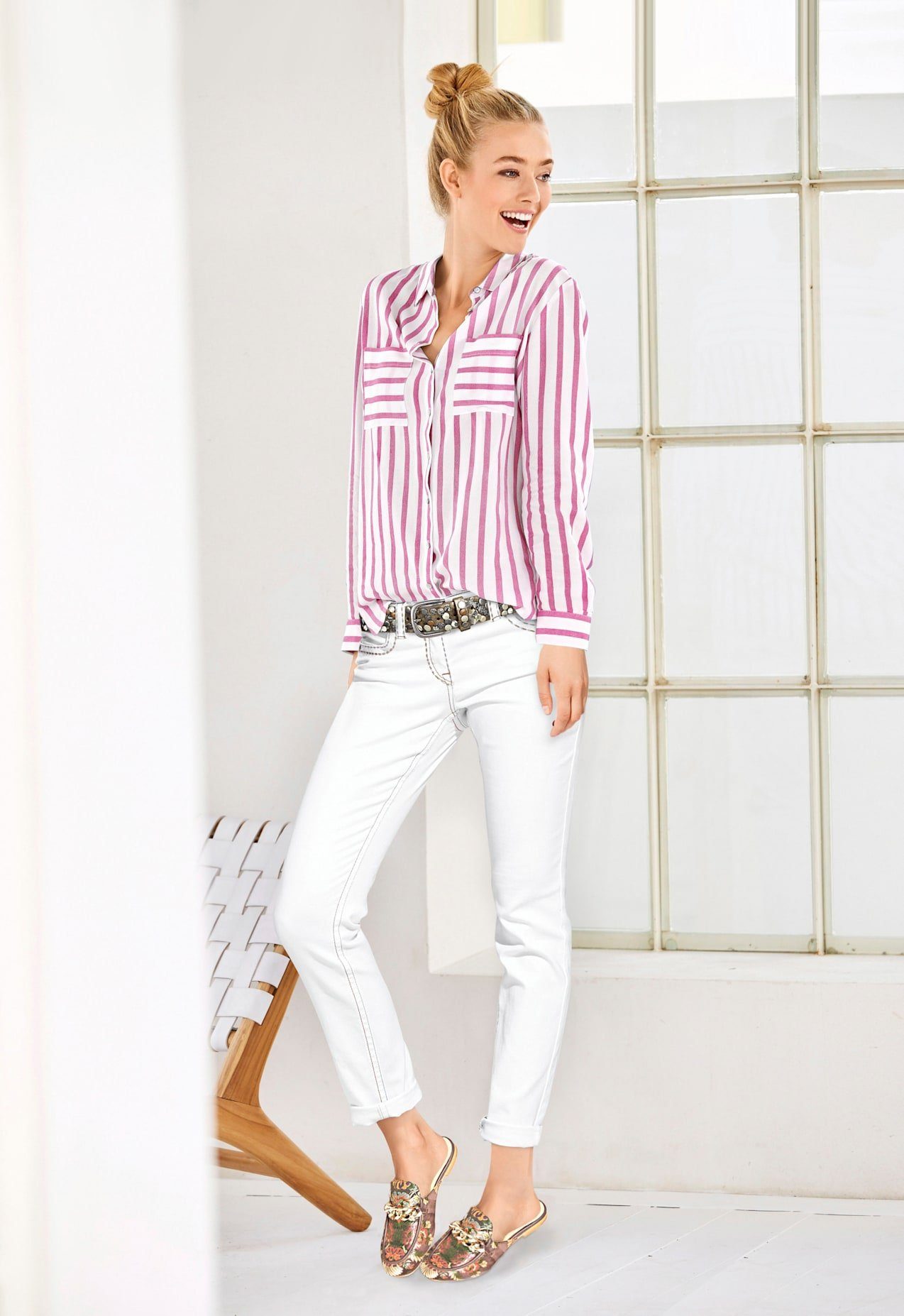 heine Overhemdblouse