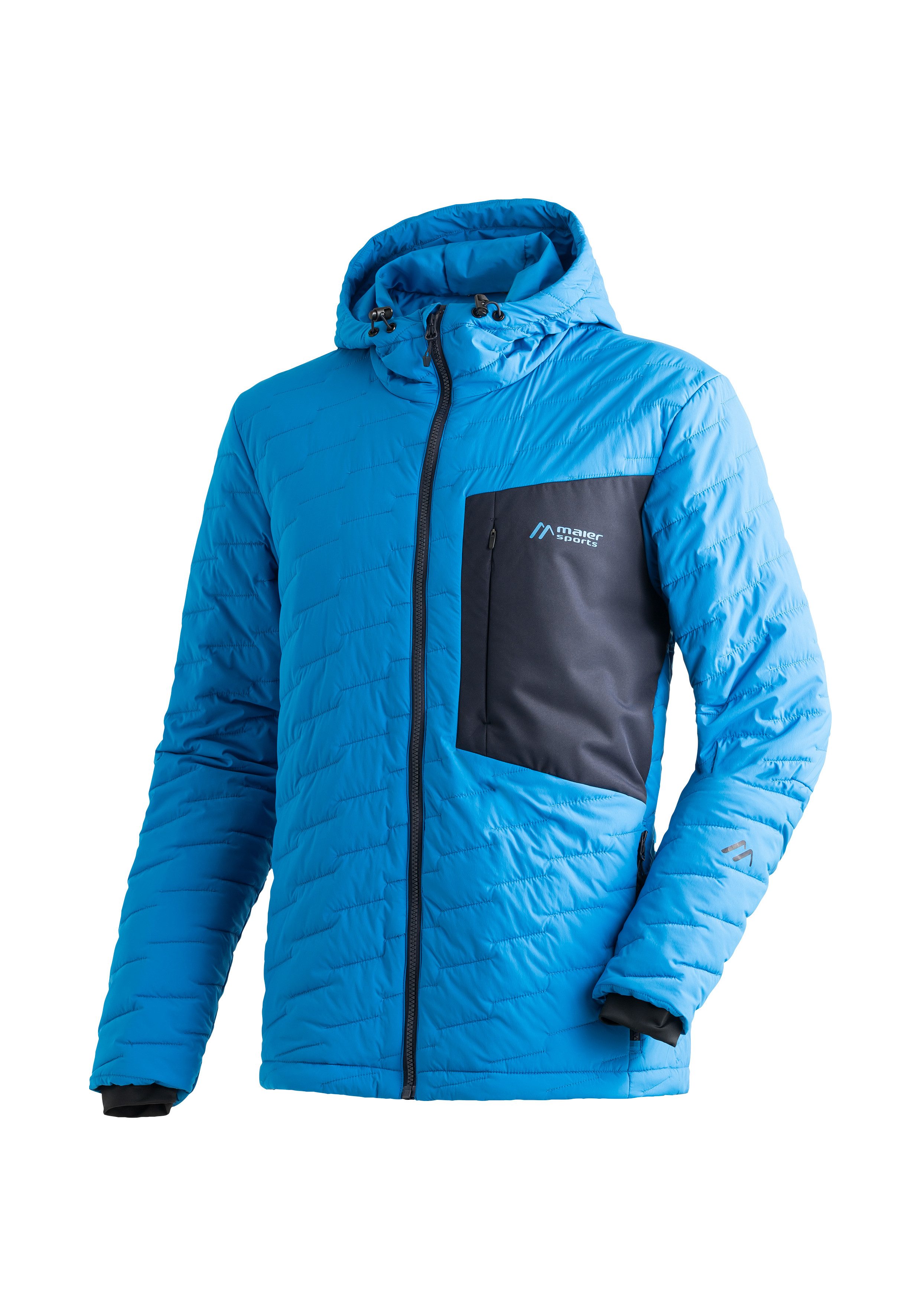 Maier Sports Functioneel jack Donovaly M Heren outdoorjas Primaloft jas met 3 ritszakken en capuchon