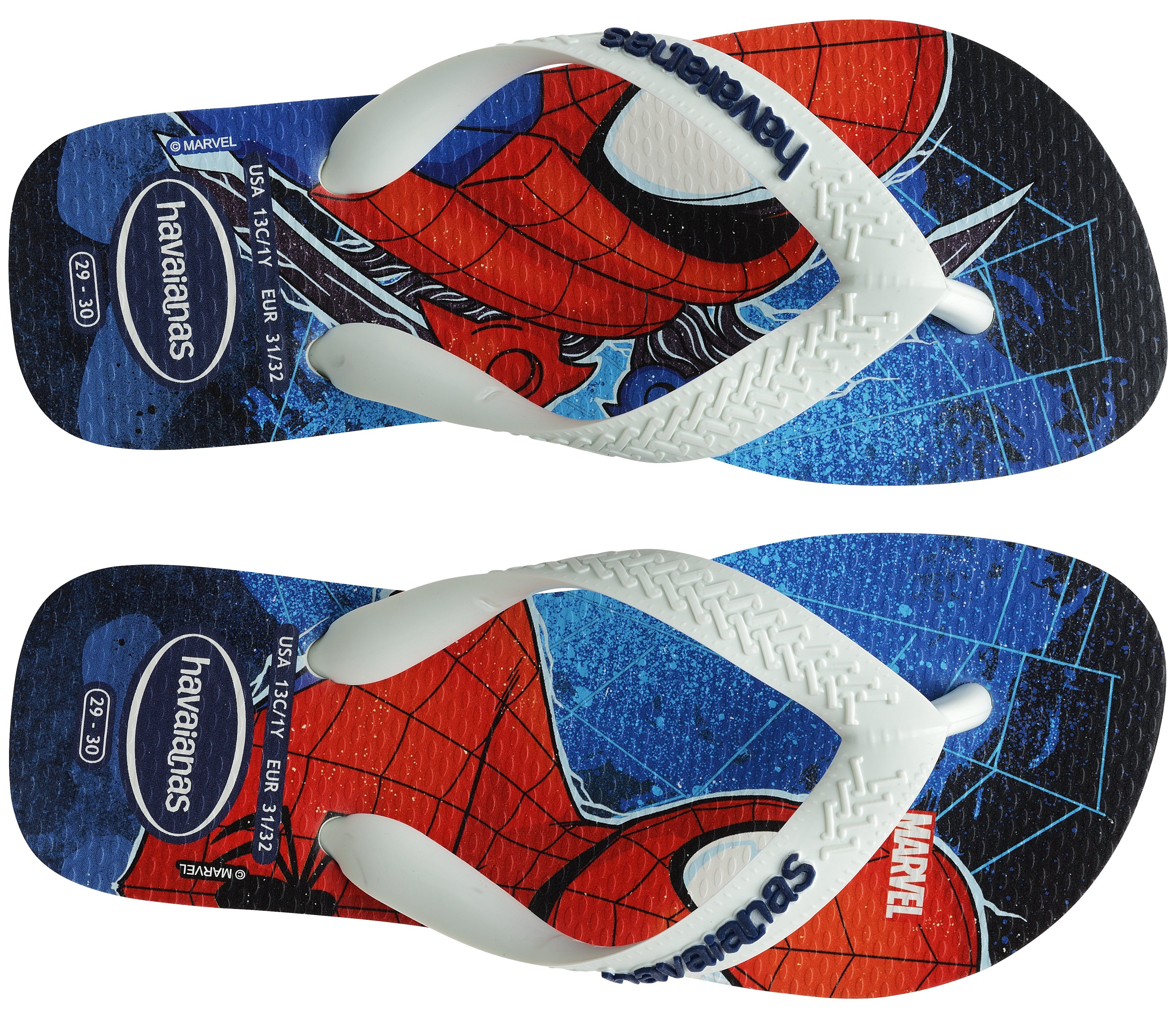 Havaianas Teenslippers KIDS TOP MARVEL 2 , zomerschoenen, badschoen, vakantie, met coole marvel-print