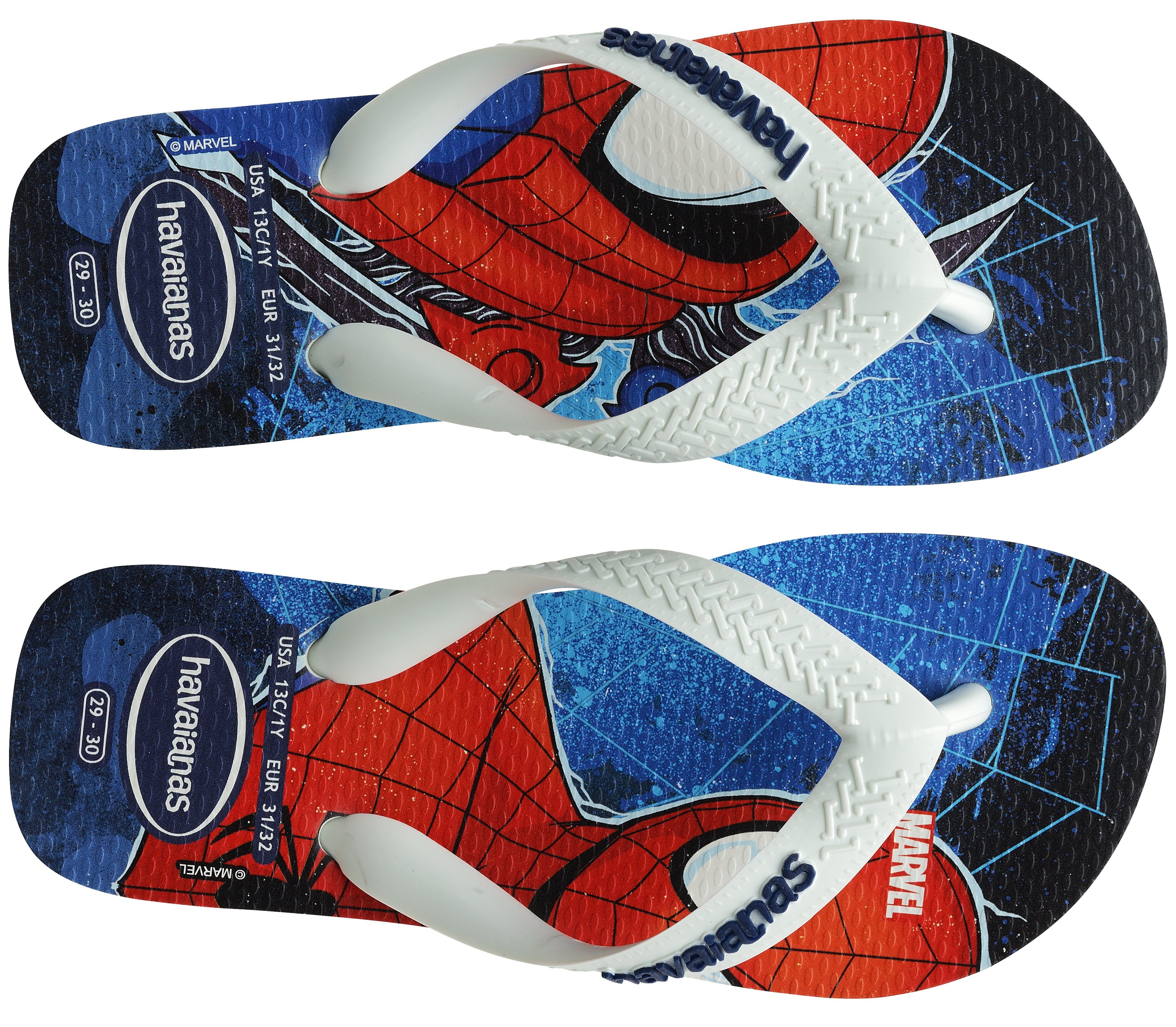 Havaianas Teenslippers KIDS TOP MARVEL 2 zomerschoenen badschoen vakantie met coole marvel-print