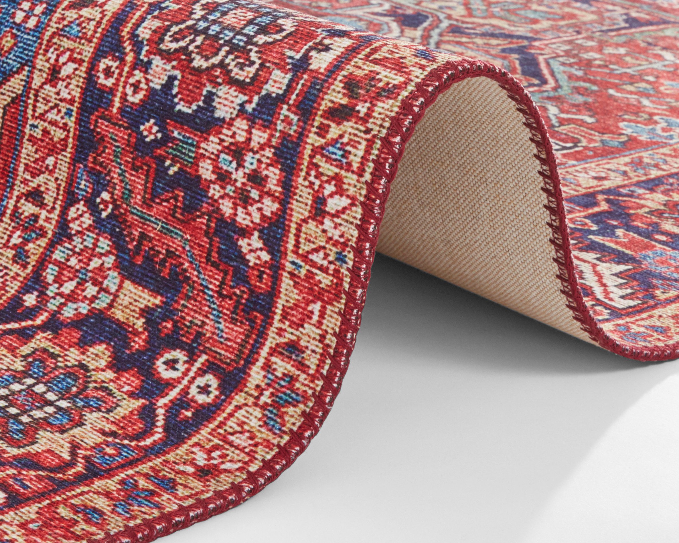 NORTHRUGS Vloerkleed AMATA Oosters, loper, vintage, woonkamer, slaapkamer, eetkamer