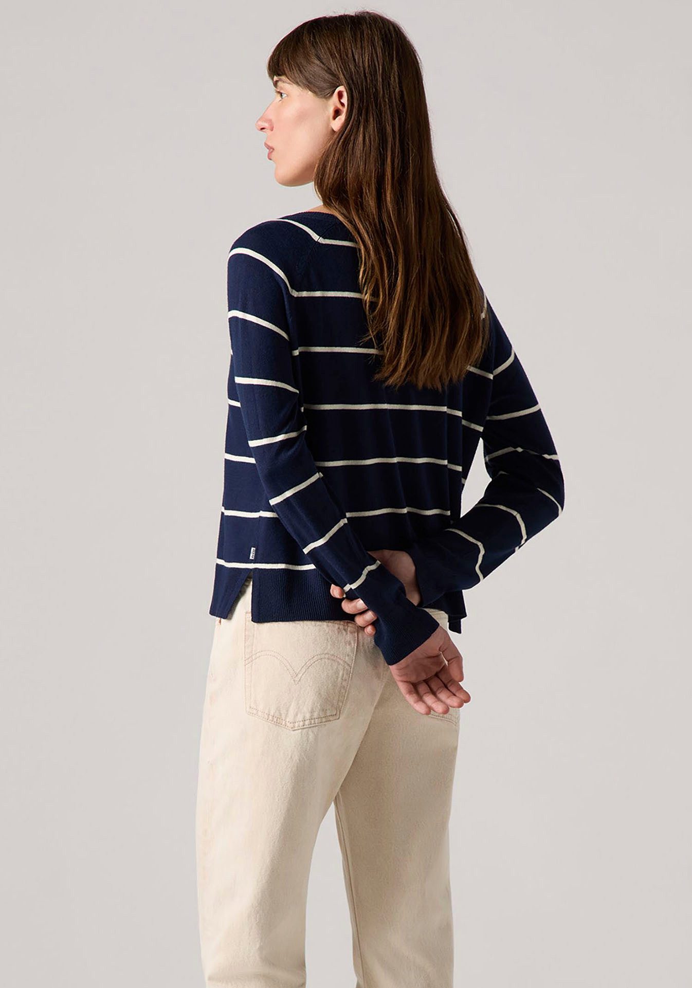 Levi's® Lange trui PETAL VNECK SWEATER