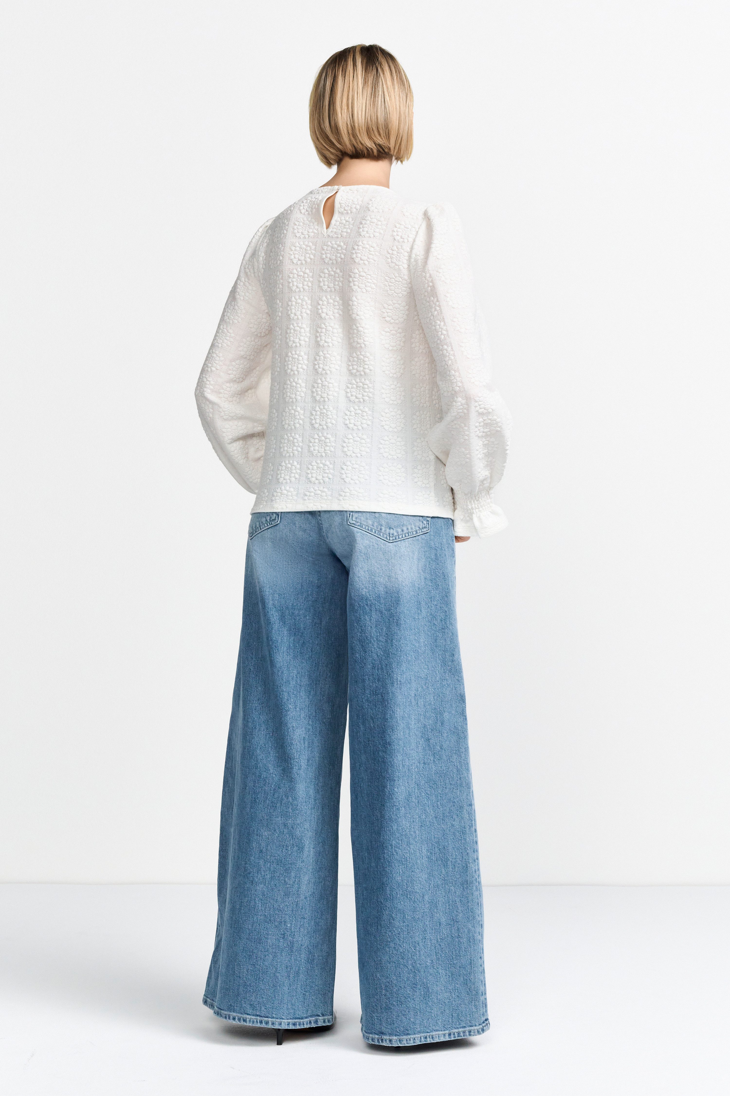 Rich & Royal Shirt Met sluiting op de rug