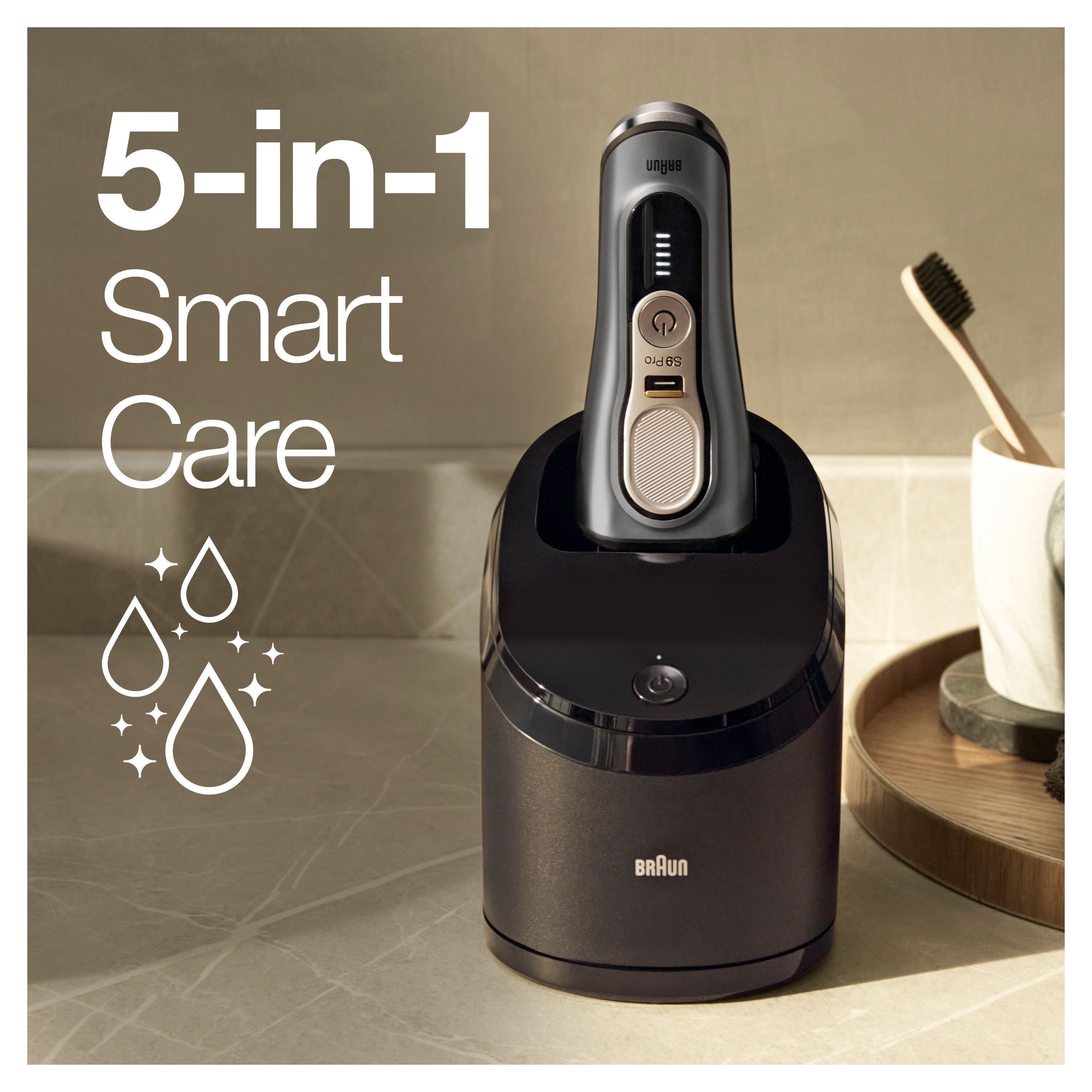 Braun Elektrisch scheerapparaat Series 9 Pro 9465cc Wet&Dry, ProLift trimmer