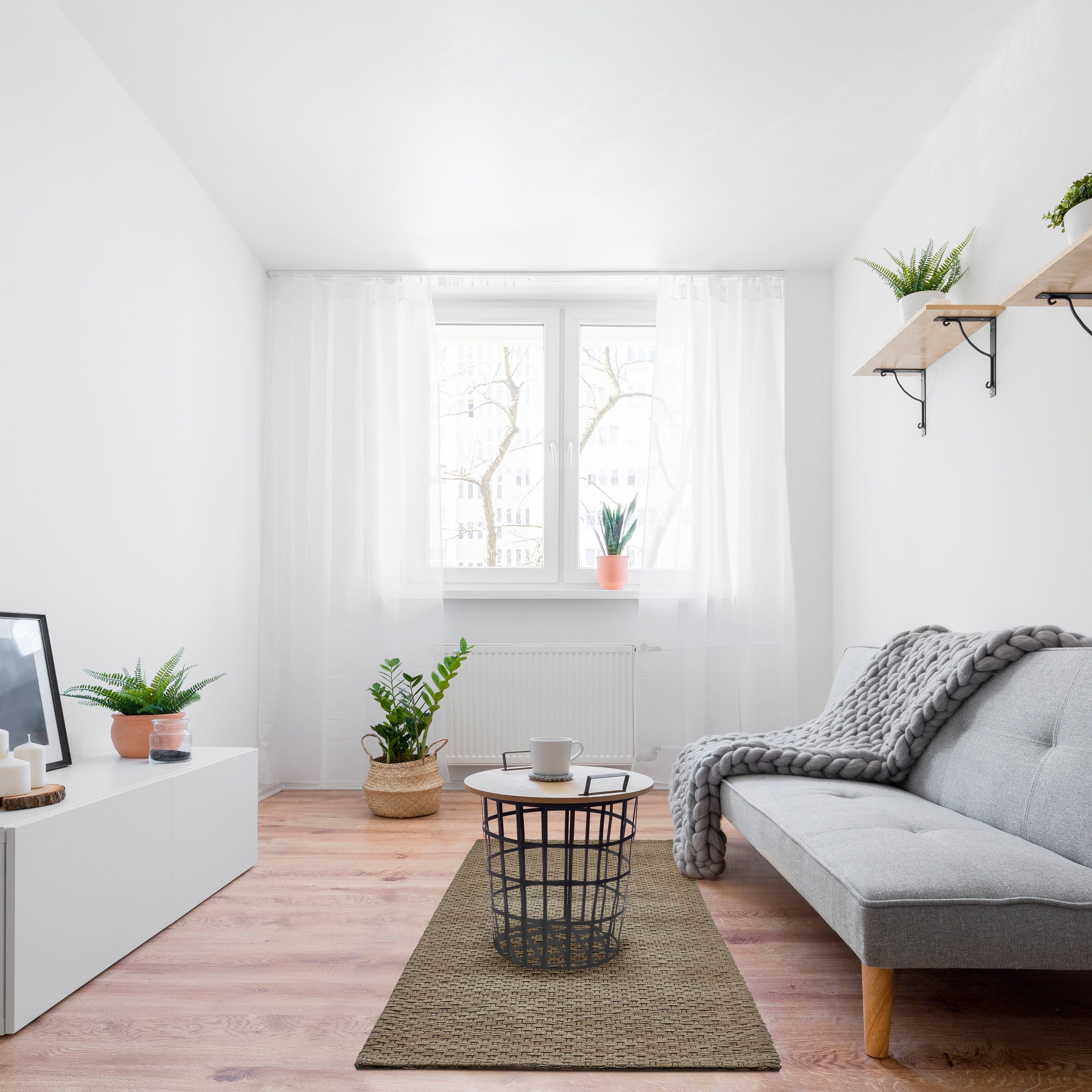 LUXOR living Wollen kleed Nora Handgeweven kleed, platweefsel, met de hand geweven, zuivere wol