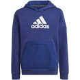adidas performance hoodie badge of sport fleece hd future icons junior regular mens blauw