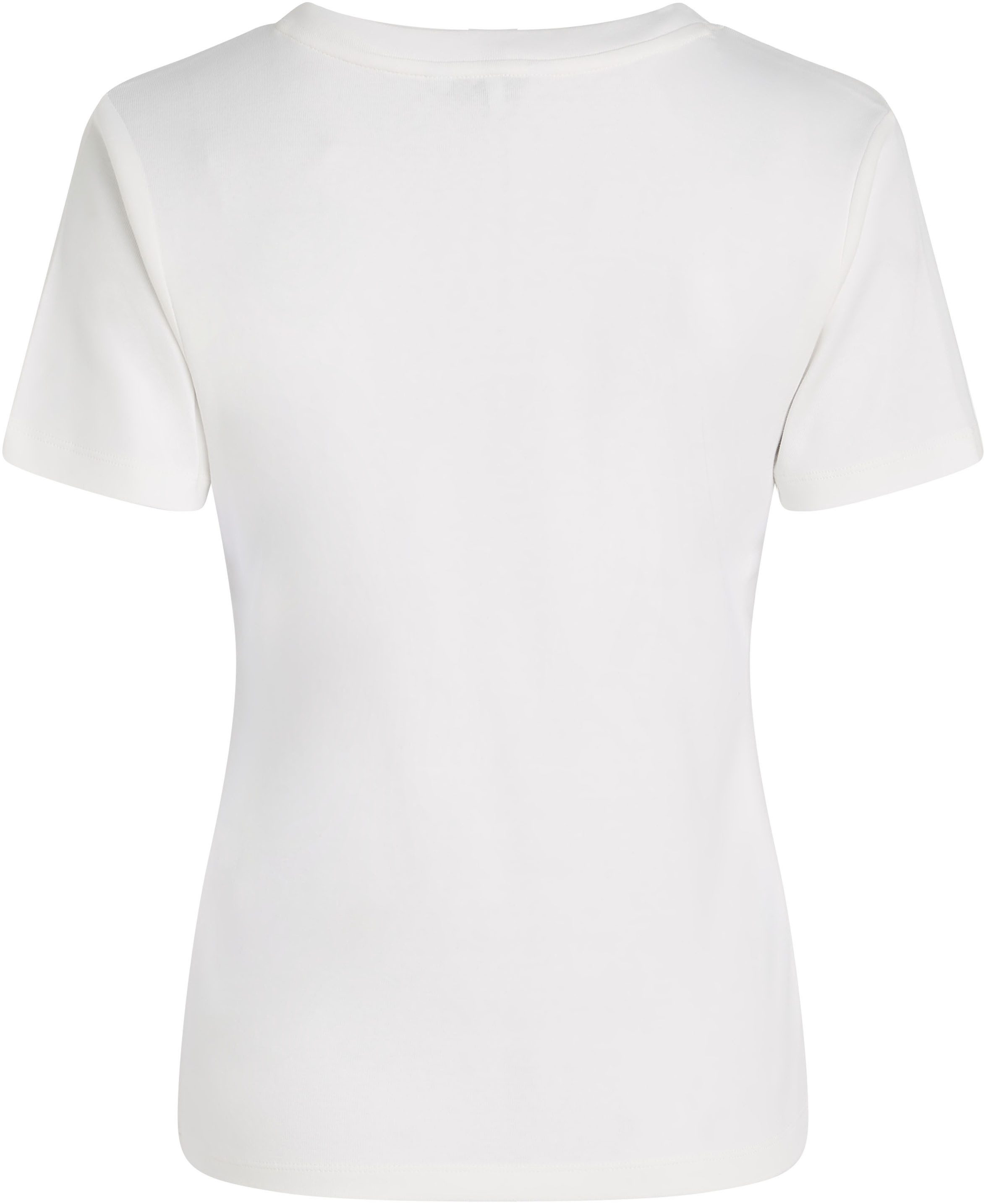Tommy Hilfiger T-shirt SLIM CODY V-NK SS met geborduurd logo