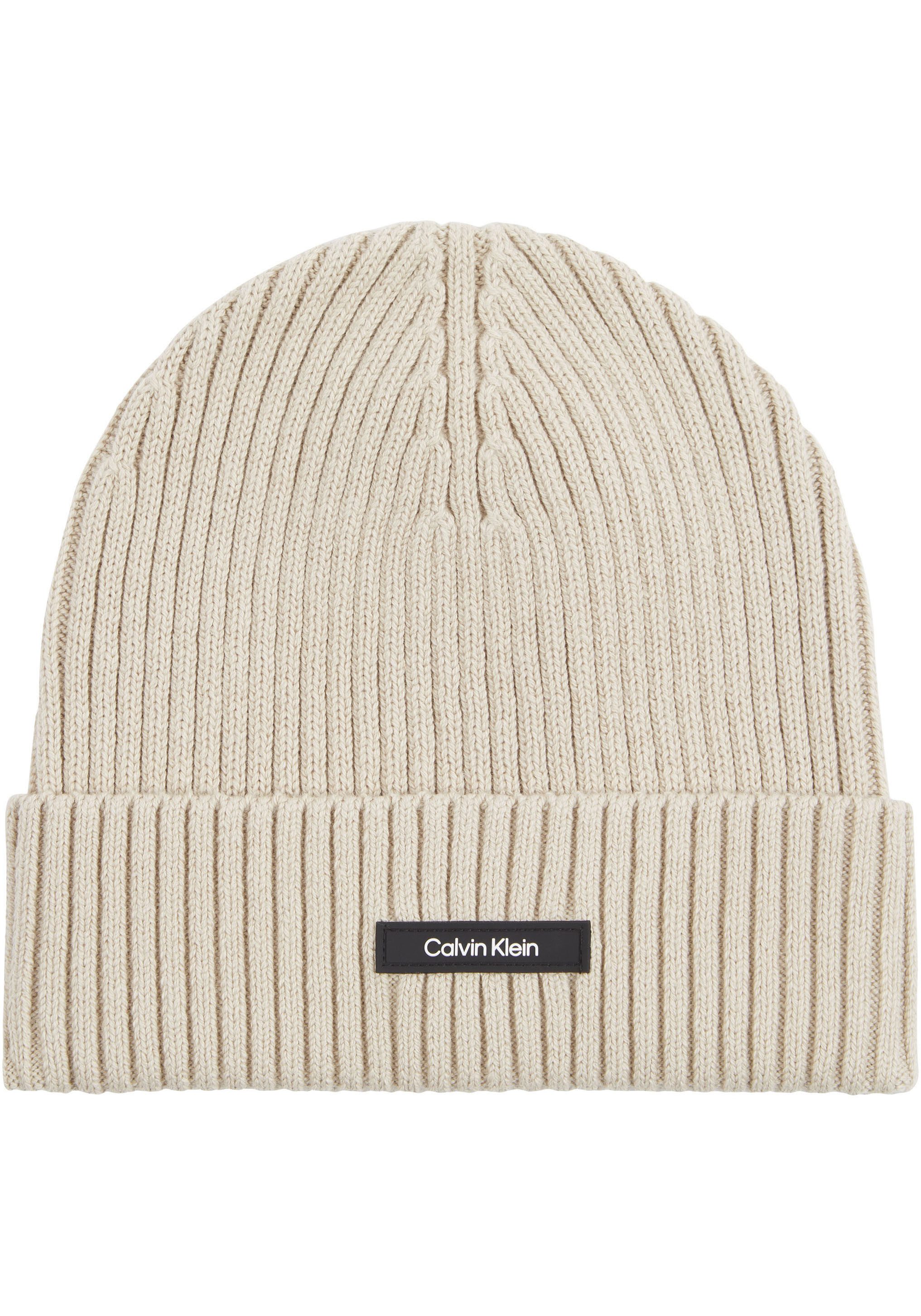 Calvin Klein Jeans Muts CLASSIC COTTON RIB BEANIE K50K512362