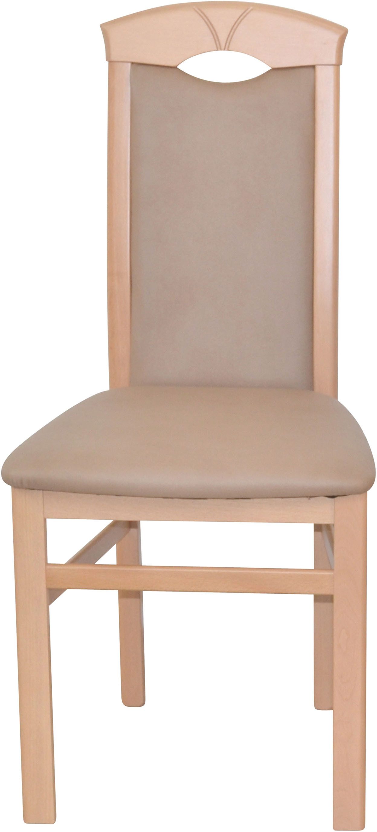 HOFMANN LIVING AND MORE Stoel met 4 poten (set, 2 stuks)