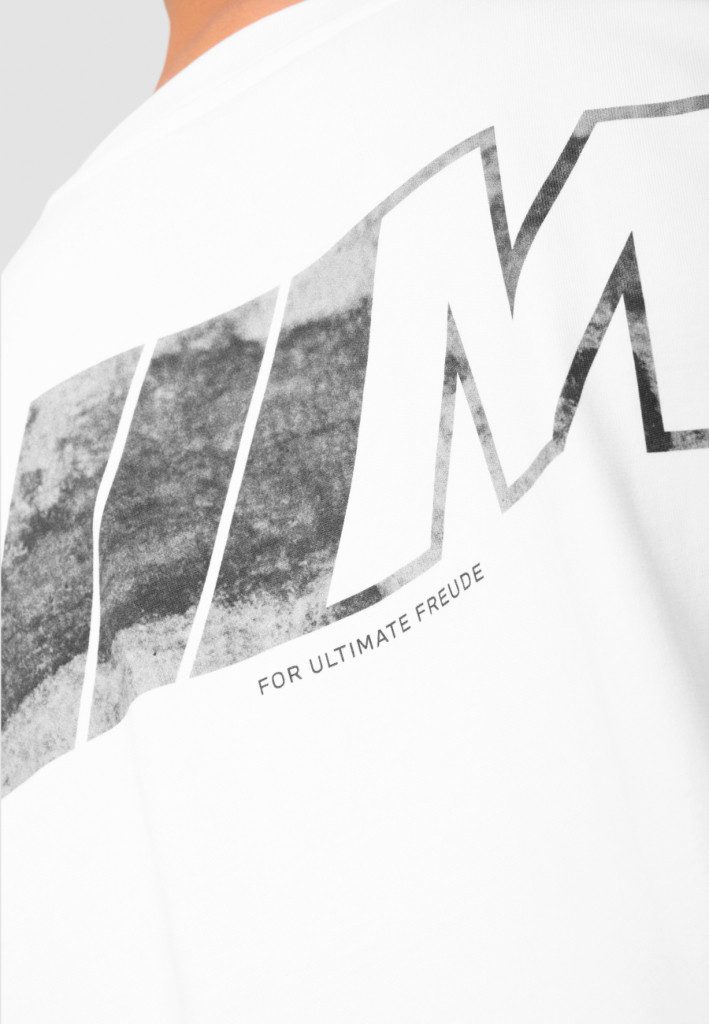 BMW T-shirt met geperst bmw m-logo op de borst