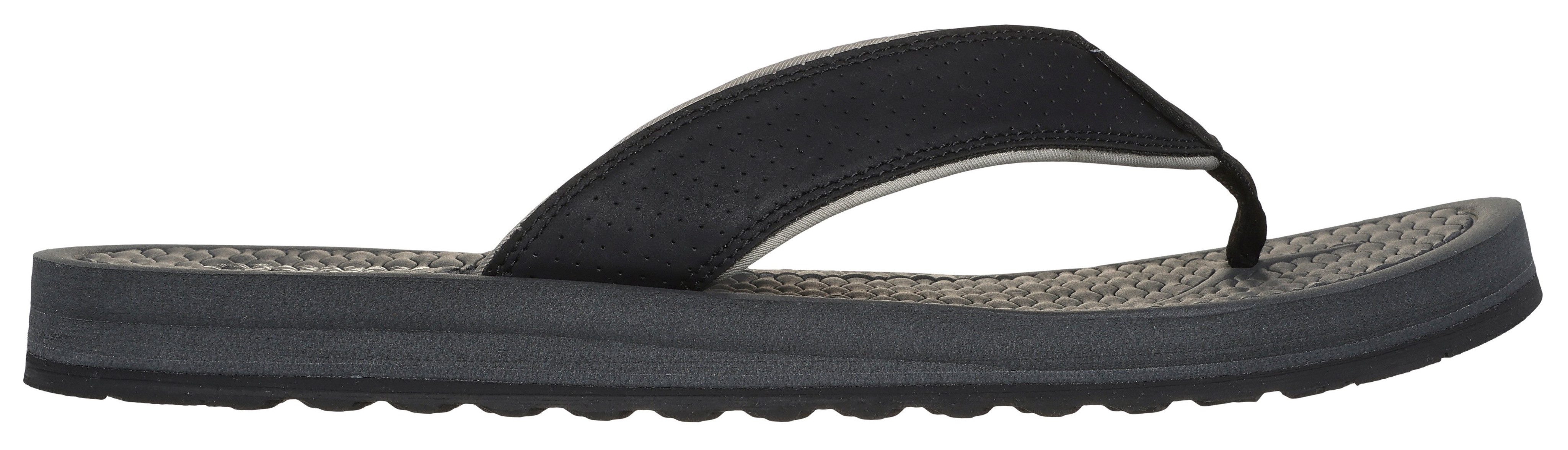 Skechers Teenslippers TANTRIC-COPANO , zomerschoen, slippers, poolslides, badschoen, met luxe foam