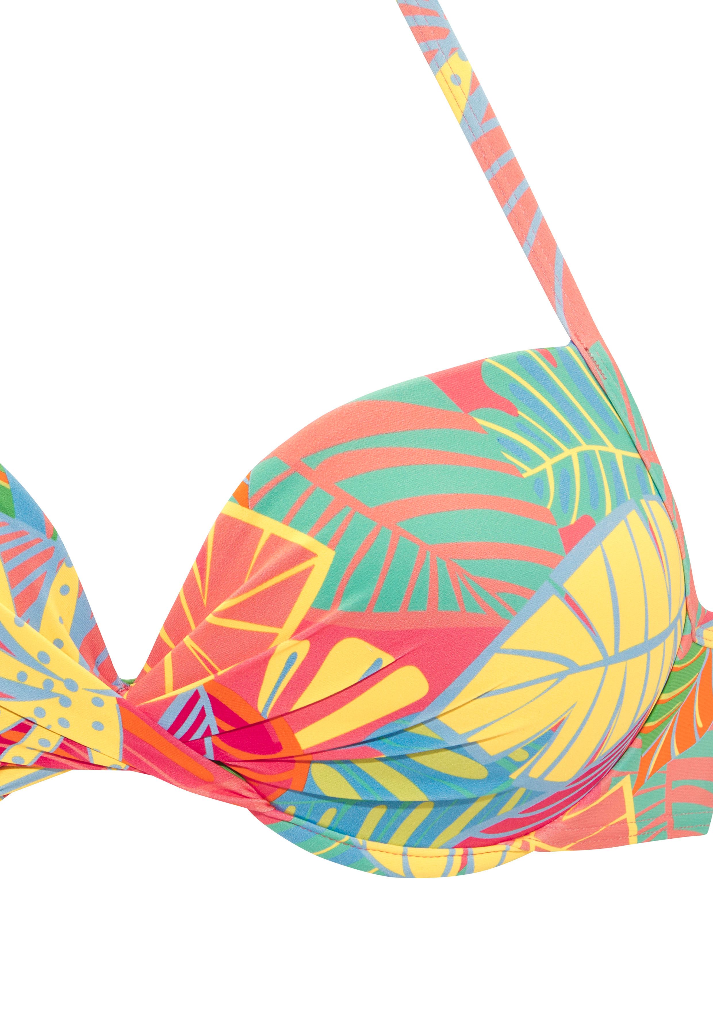 s.Oliver RED LABEL Beachwear Push-upbikinitop Yana