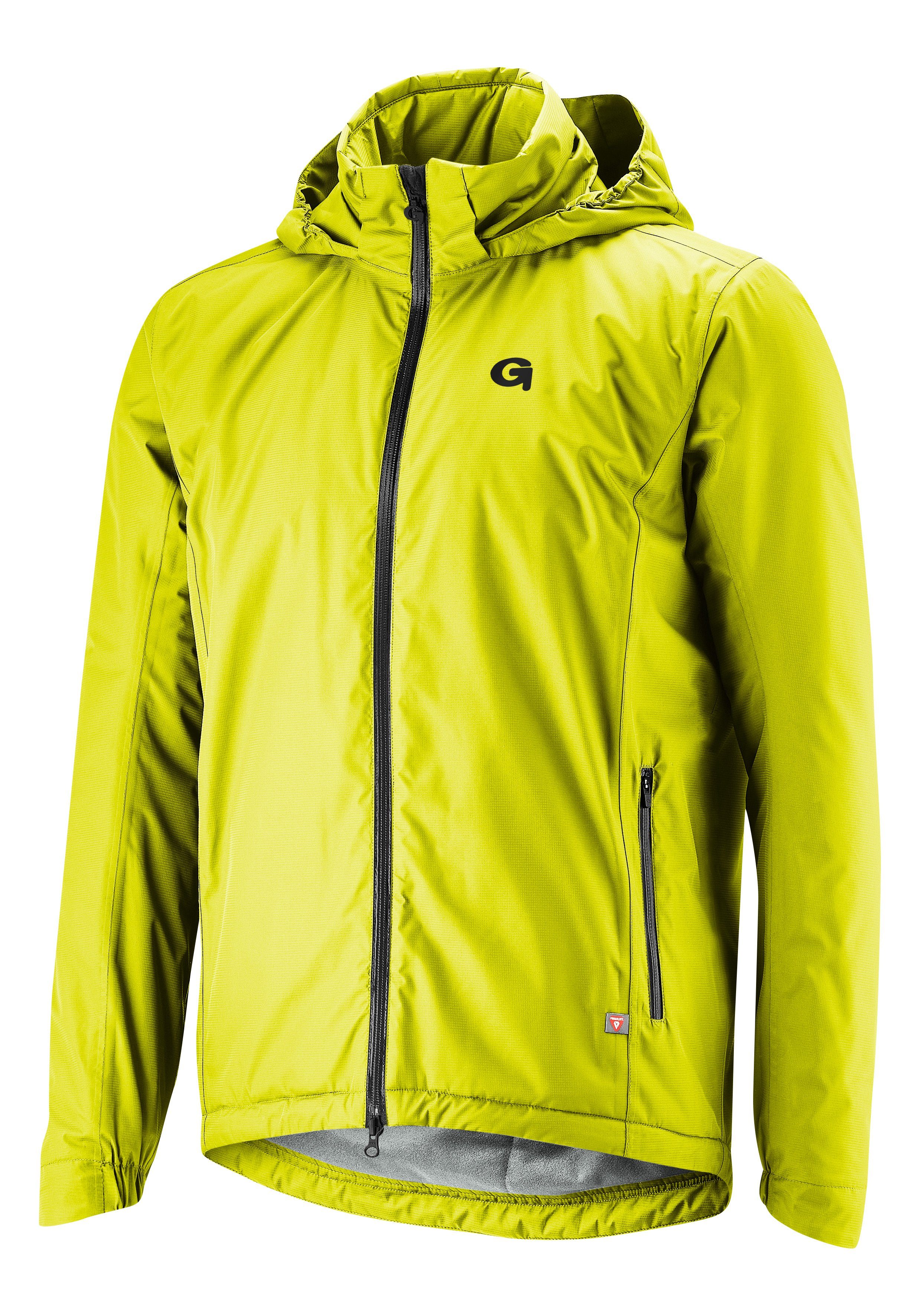 Gonso Fietsjack Save Jacket Therm M Herenregenjack wind- en waterdicht, fietsjack met capuchon