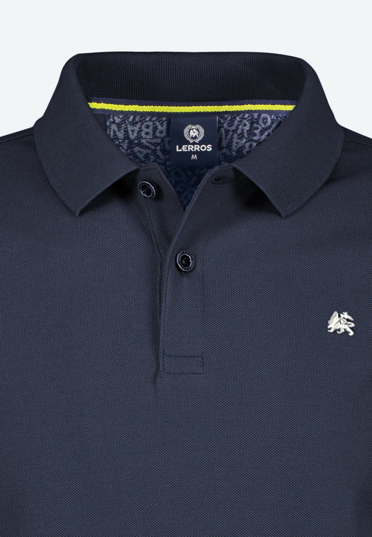 Lerros Poloshirt LERROS basic poloshirt in klassieke pasvorm en piquékwaliteit