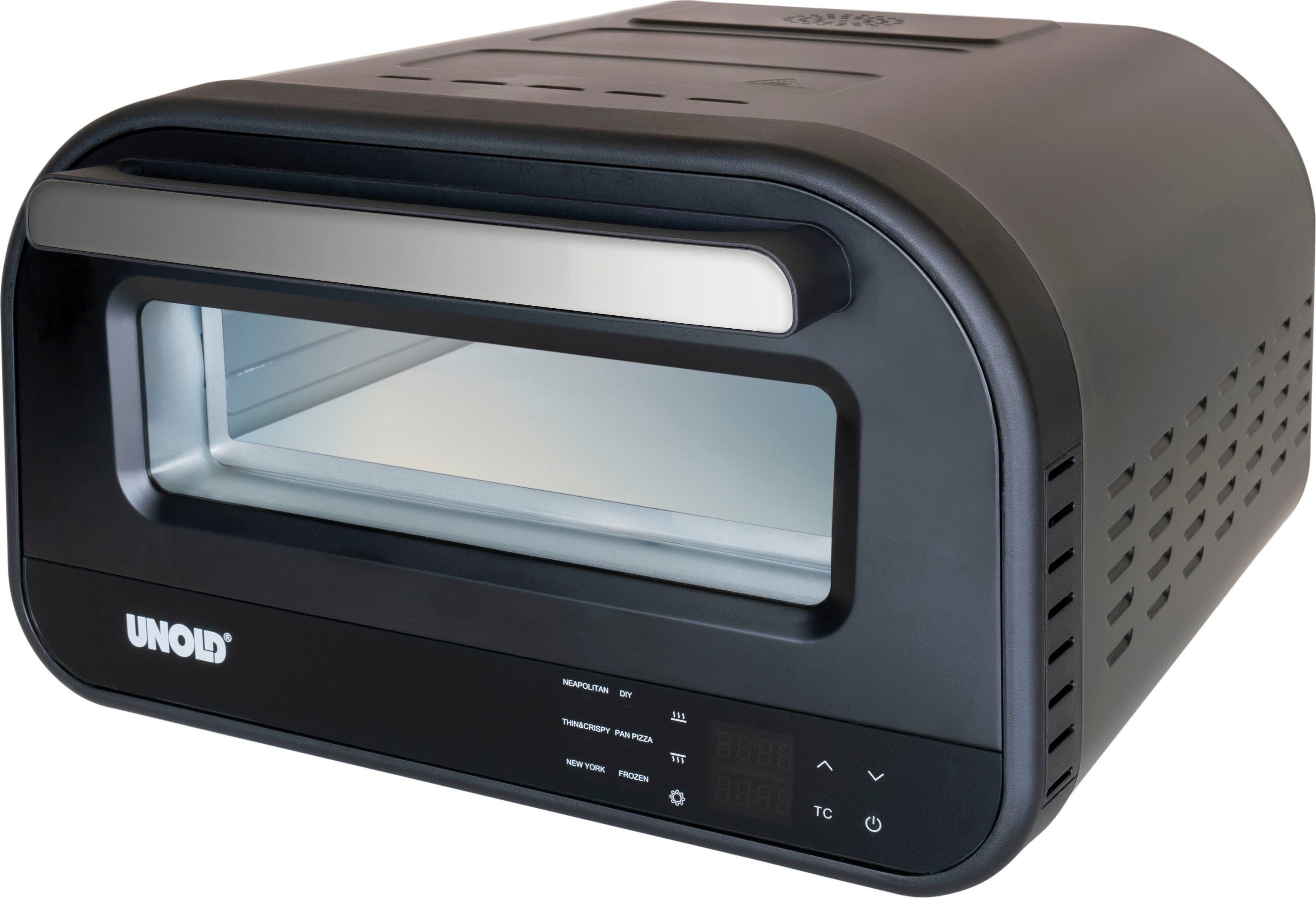 Unold Pizza-oven Don Luigi 68815 met hittebestendige glasvezel deurafdichting