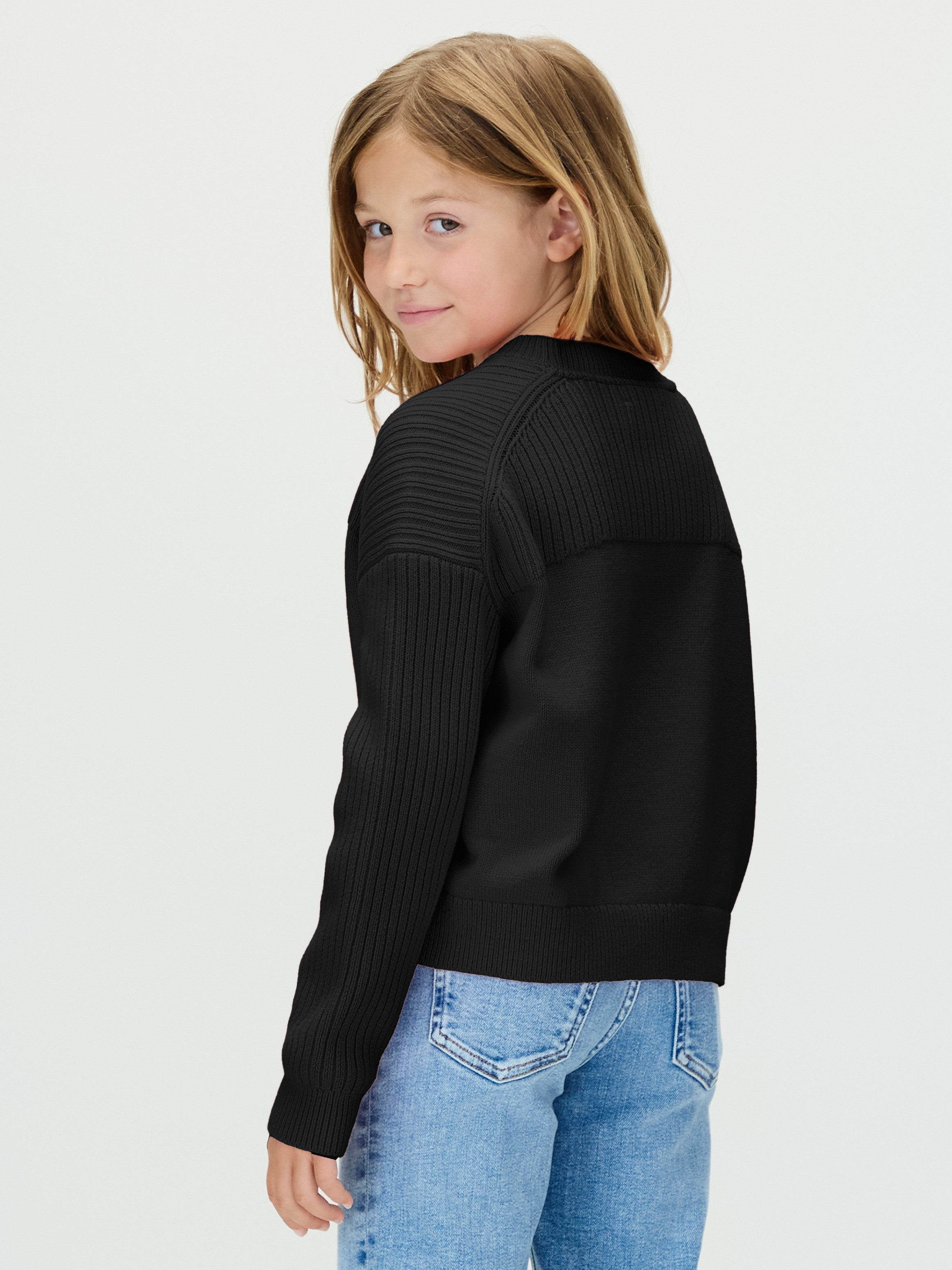 Calvin Klein Gebreide trui MONOLOGO CN SWEATER