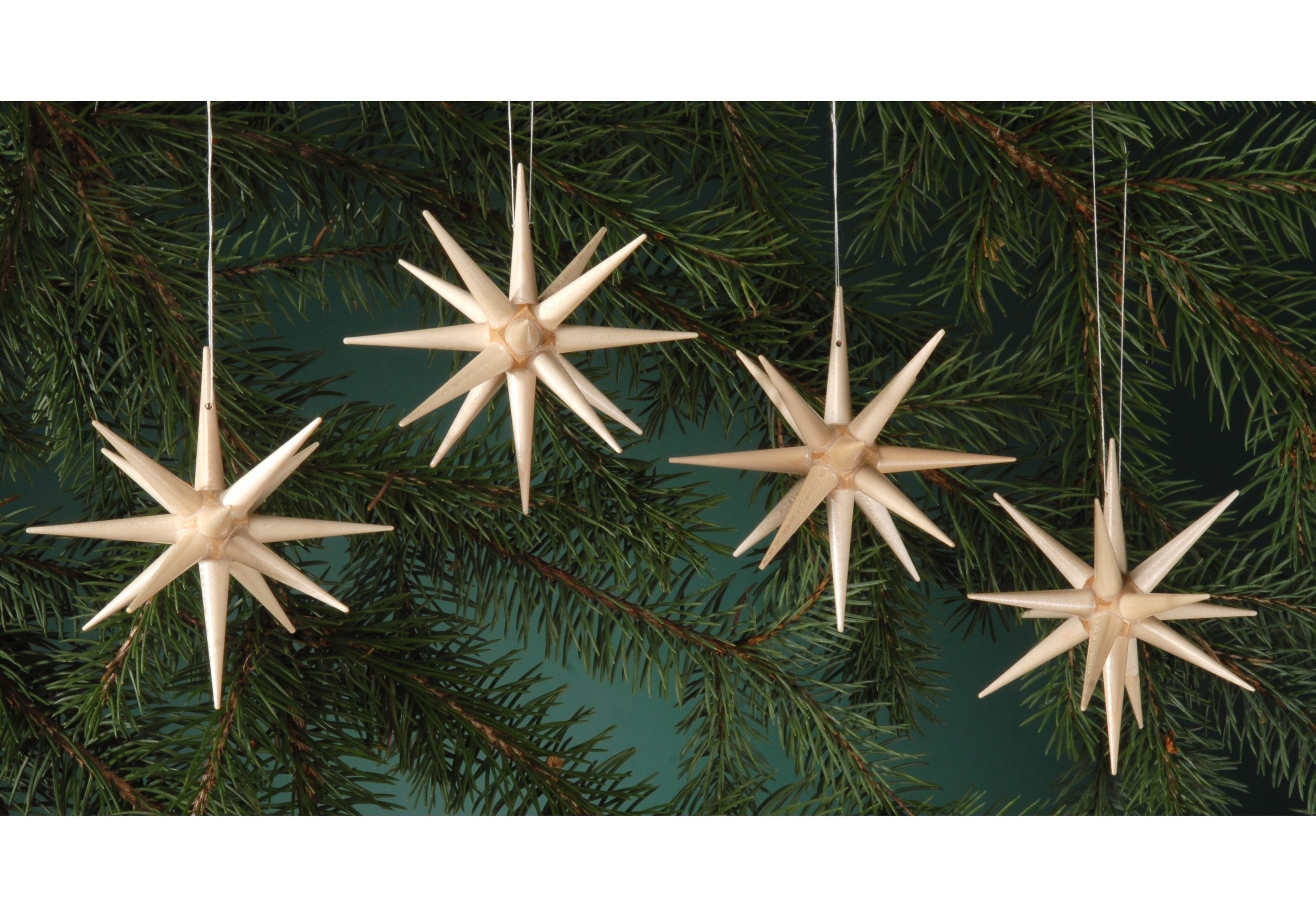 Albin Preissler Kerstversiering kerstboomdecoratie (set, 4-delig)