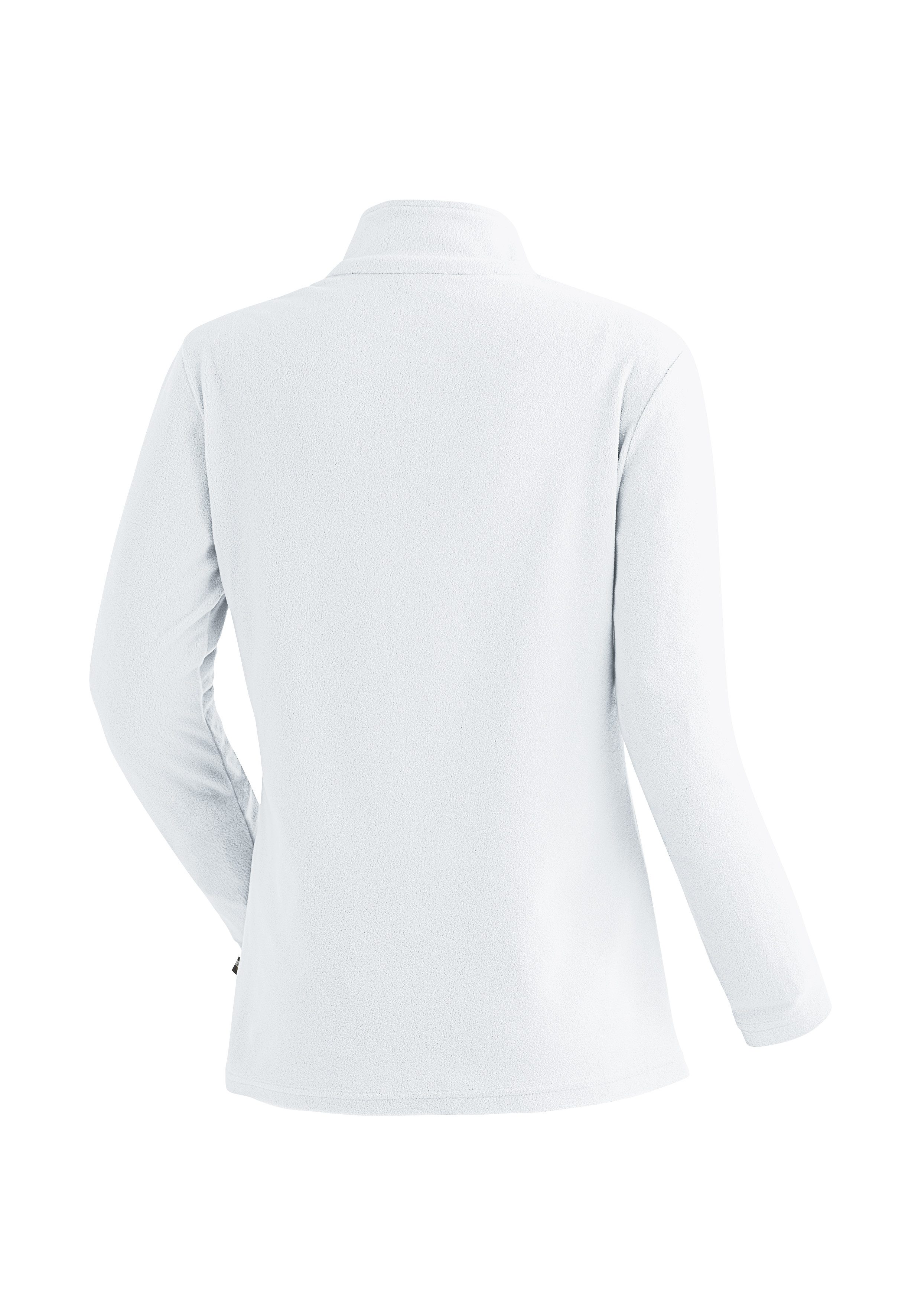 Maier Sports Fleecetrui Denise HZ W Dames midlayer, onderhoudsvriendelijk half-zip fleece