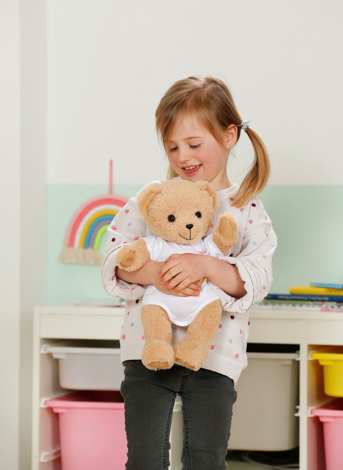Baby Born Pluchen knuffel Zingende teddy, Duits