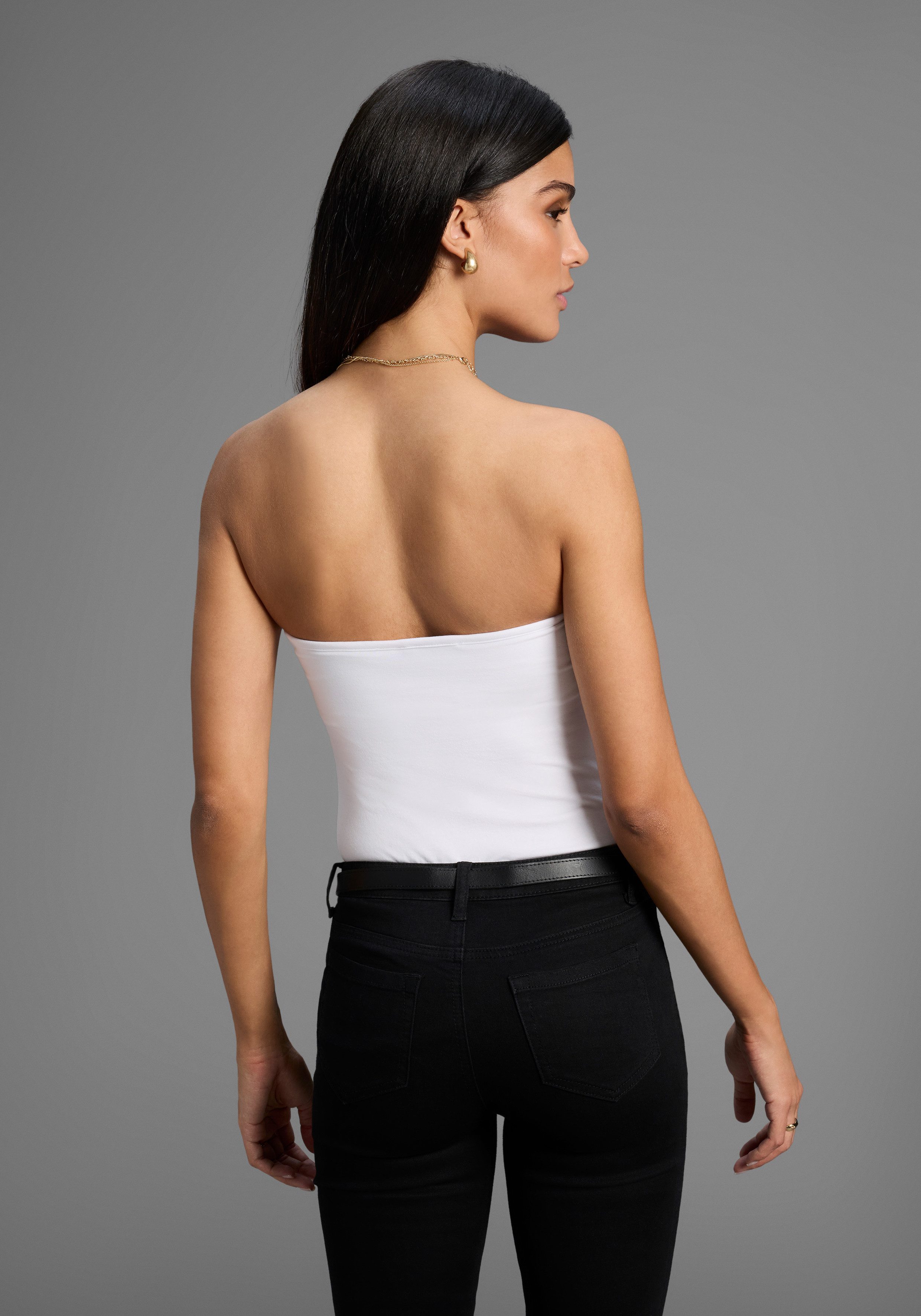 Melrose Bandeautop aansluitend model (set, 2-delig)